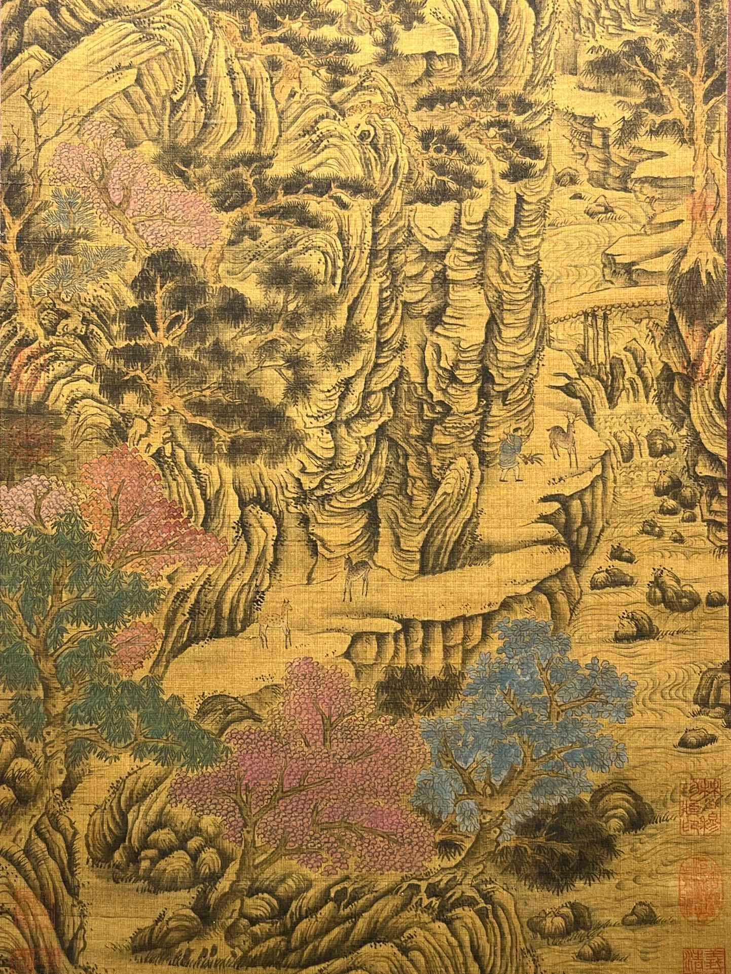 Chinese scroll painting Zhao Xiyuan