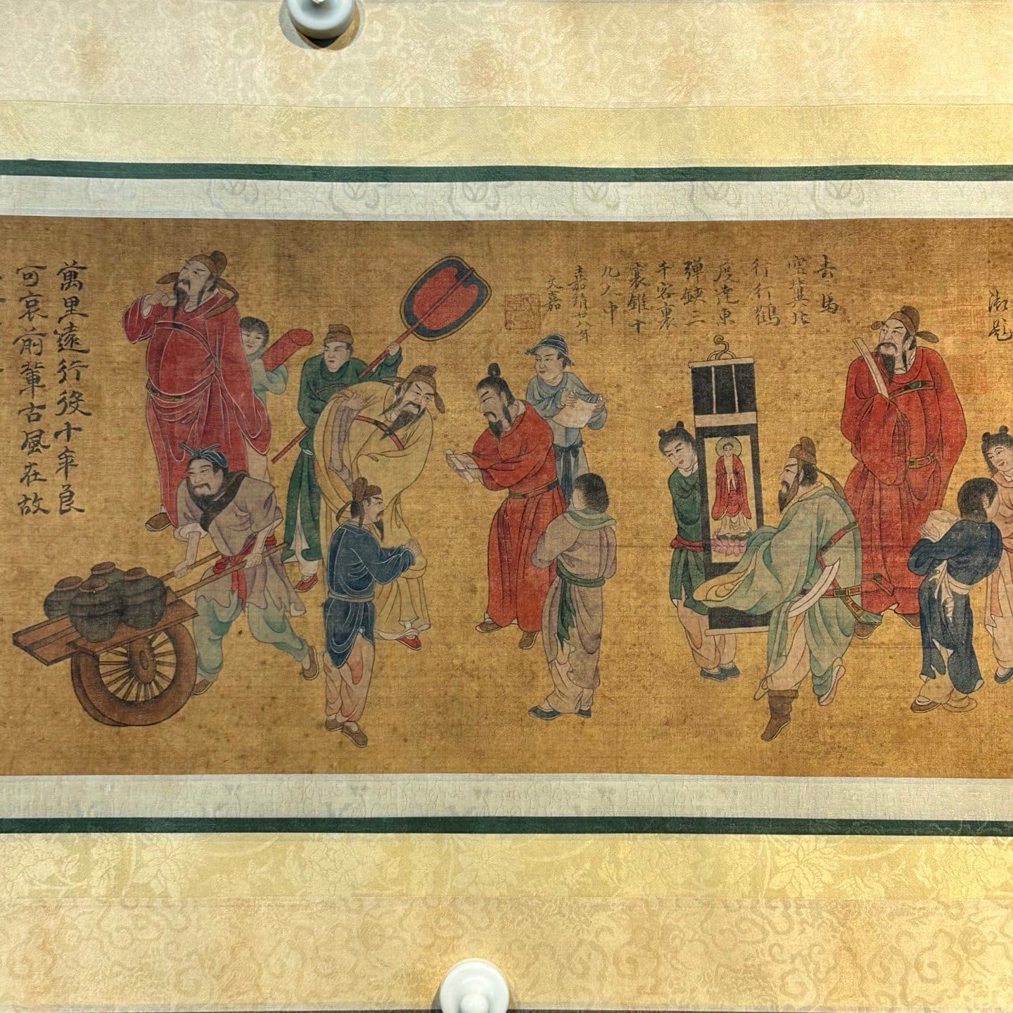 Chinese scroll painting Zhao Mengfu