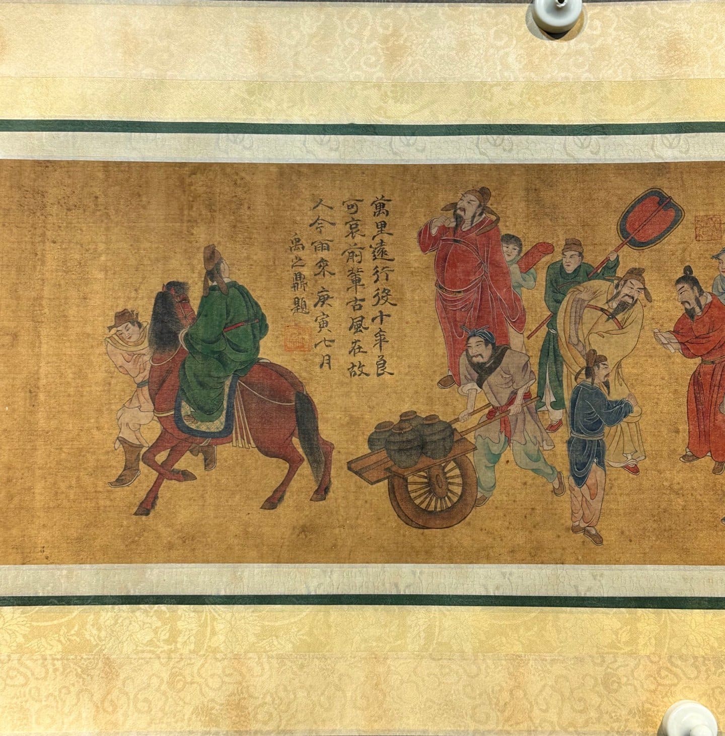 Chinese scroll painting Zhao Mengfu