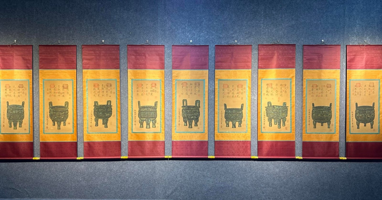 Chinese scroll painting Song Huizong