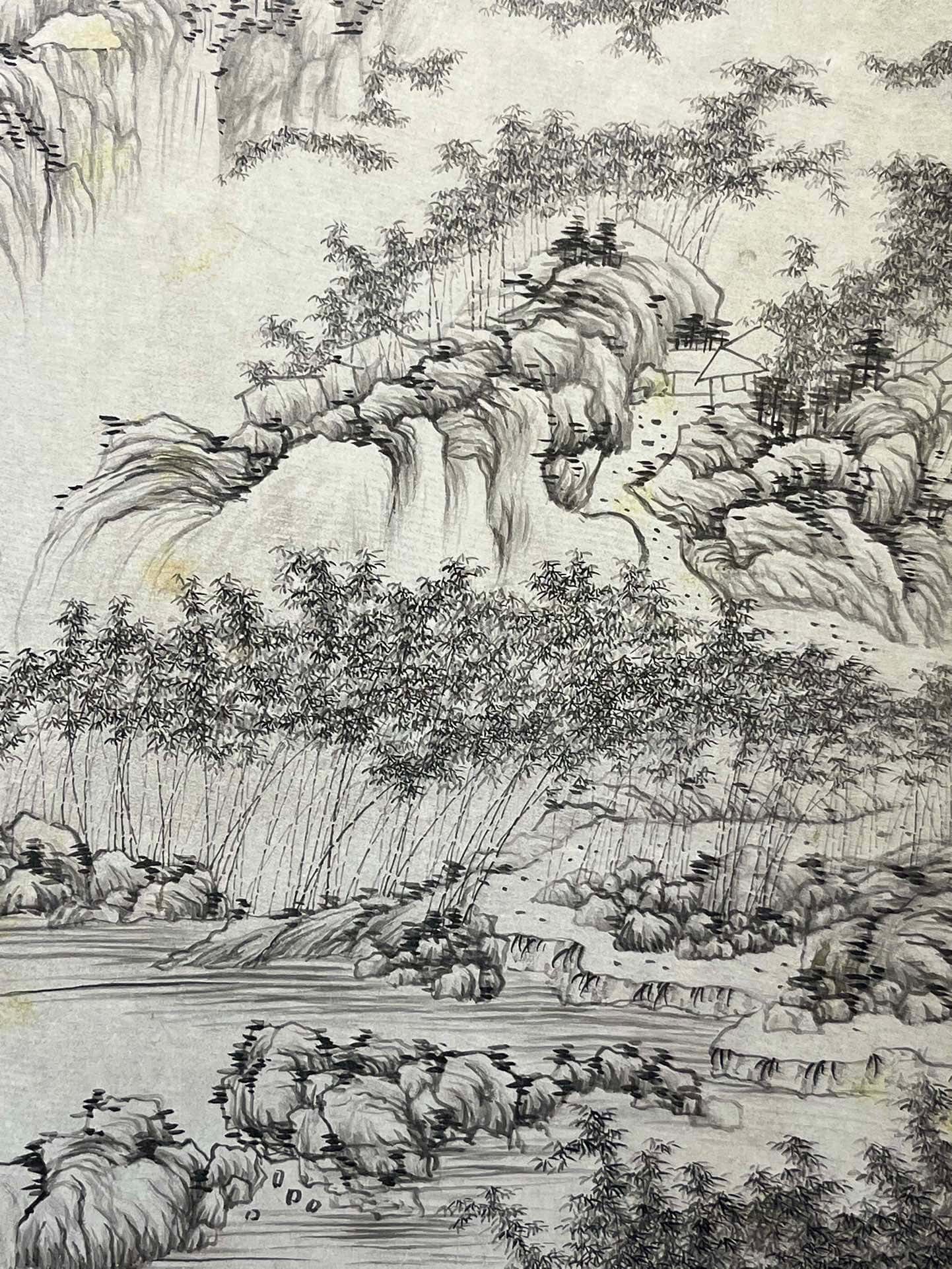 Chinese scroll painting Zhang Daqian