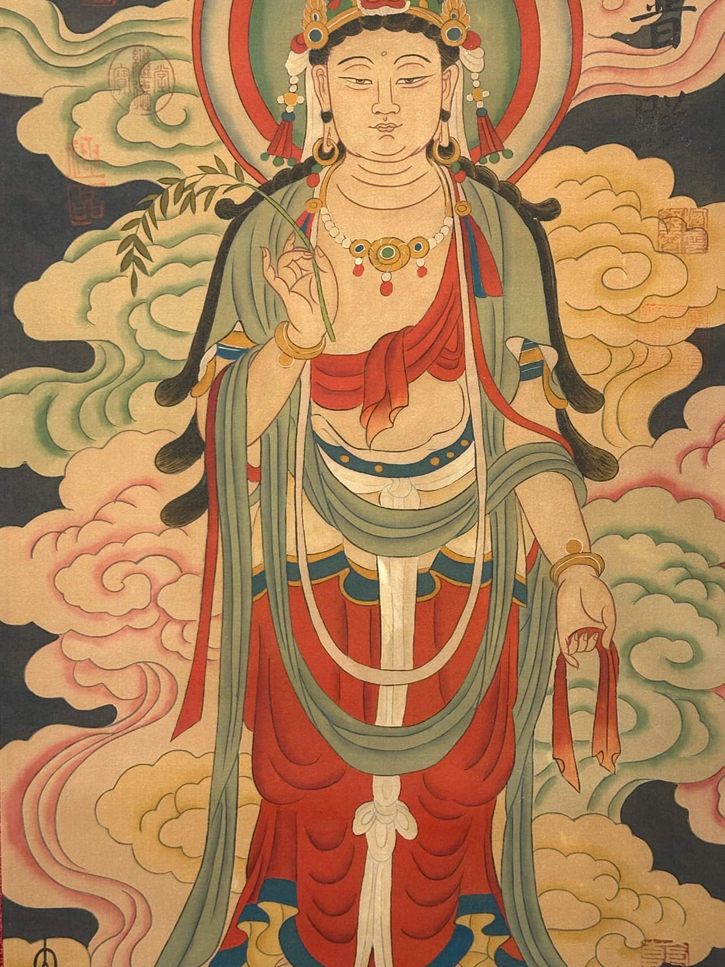 Chinese scroll painting Yu Si