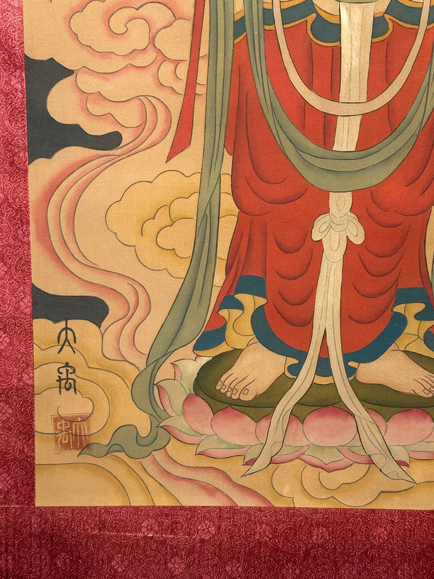 Chinese scroll painting Yu Si