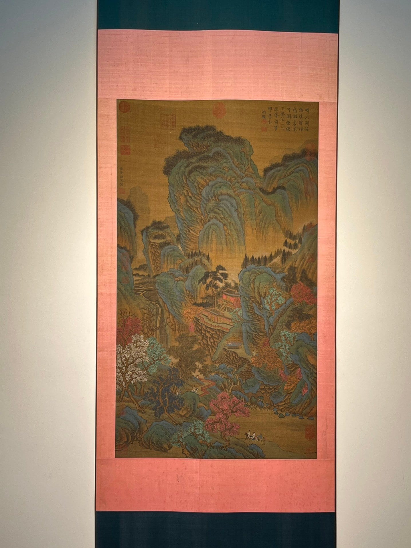 Chinese scroll painting Guan Tong