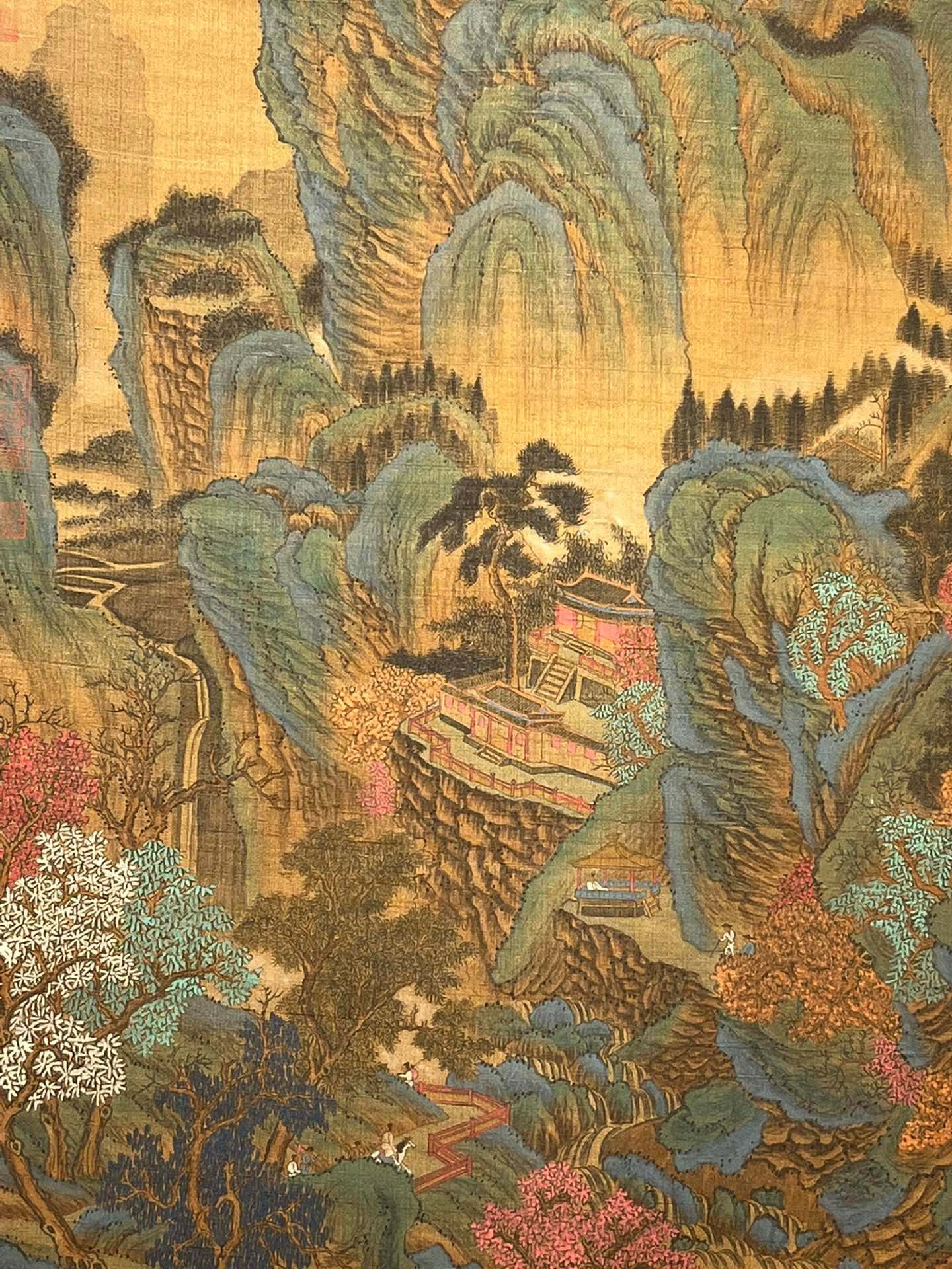 Chinese scroll painting Guan Tong