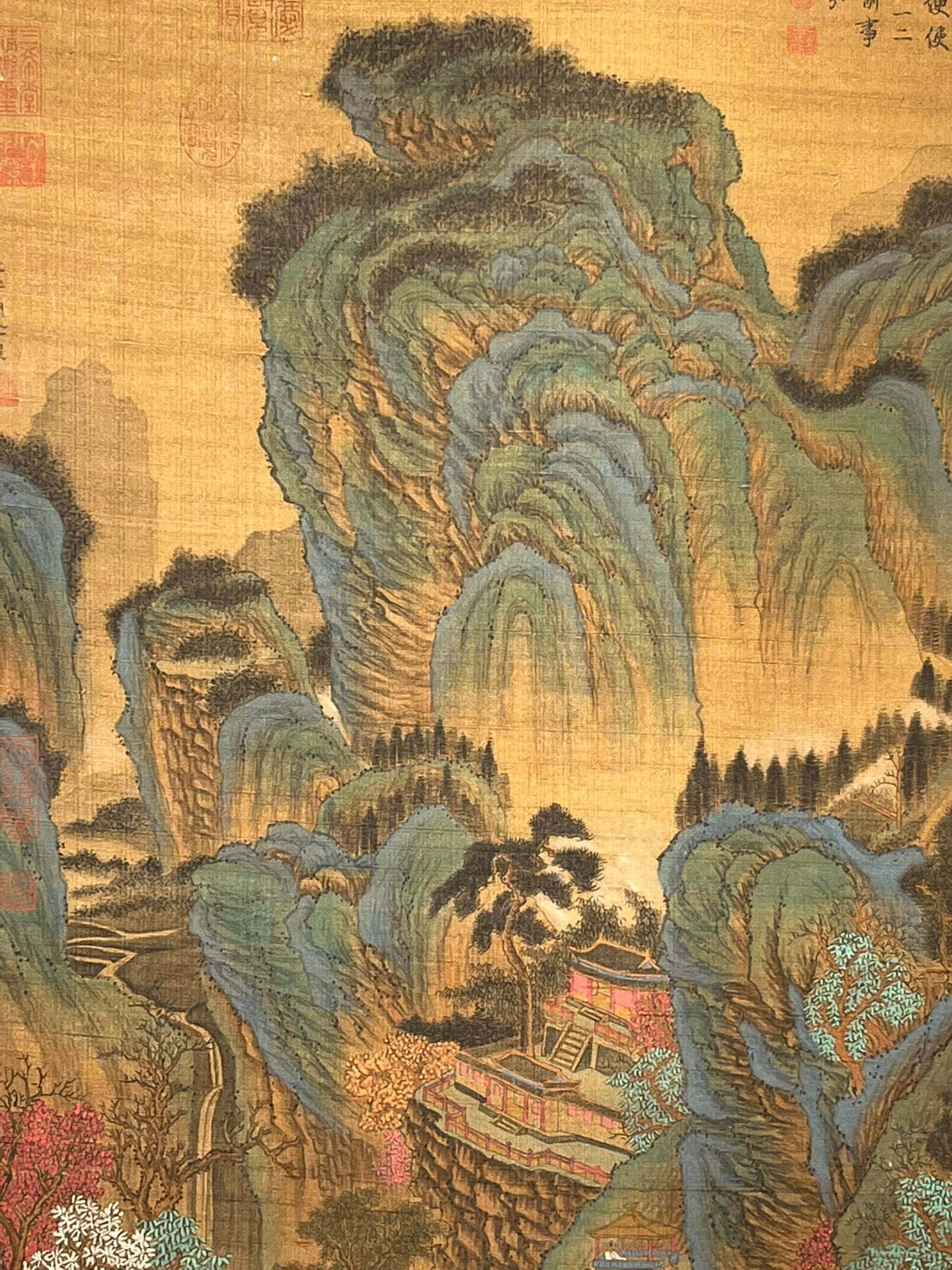 Chinese scroll painting Guan Tong