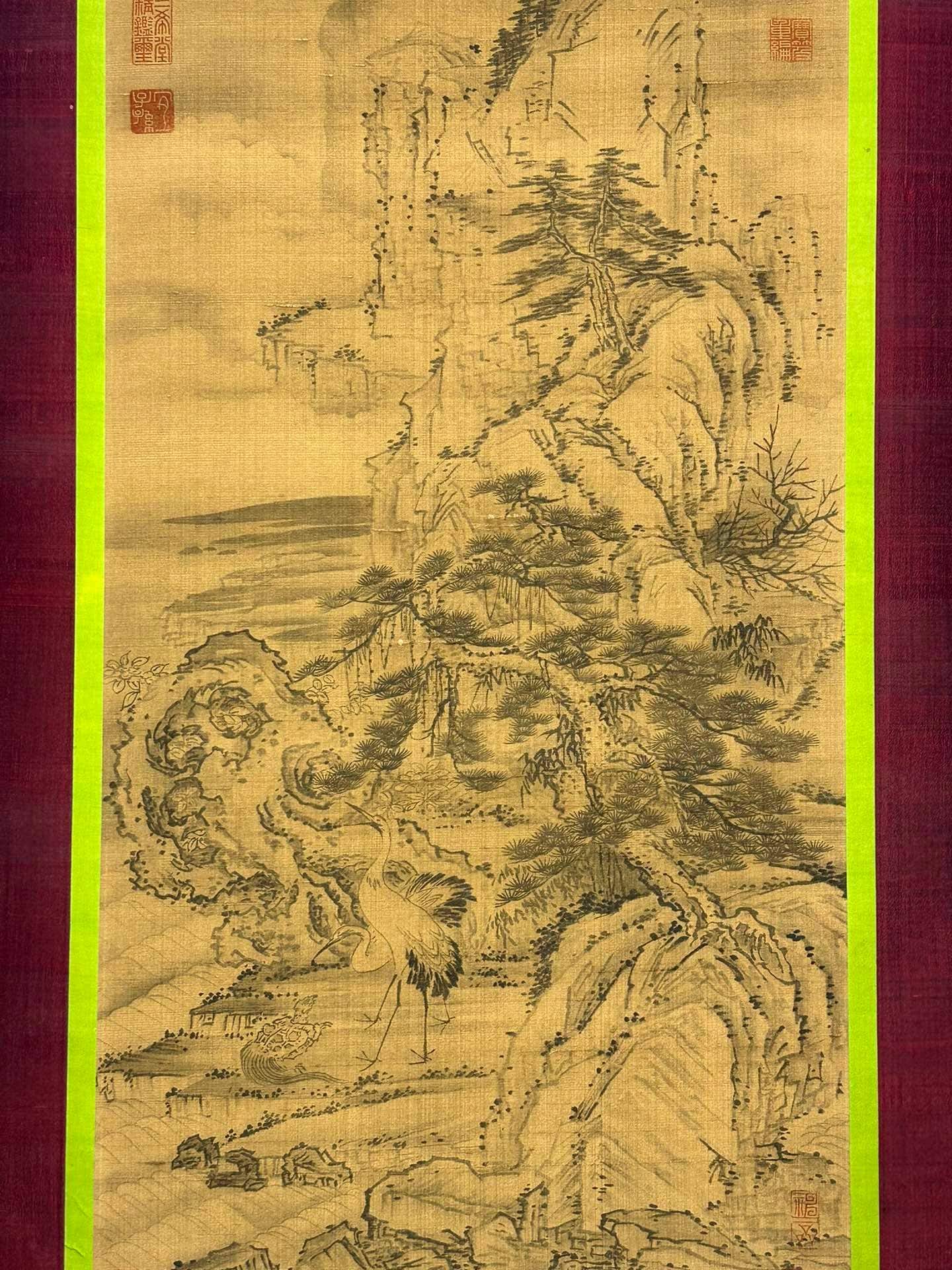 Chinese scroll painting Li Tang