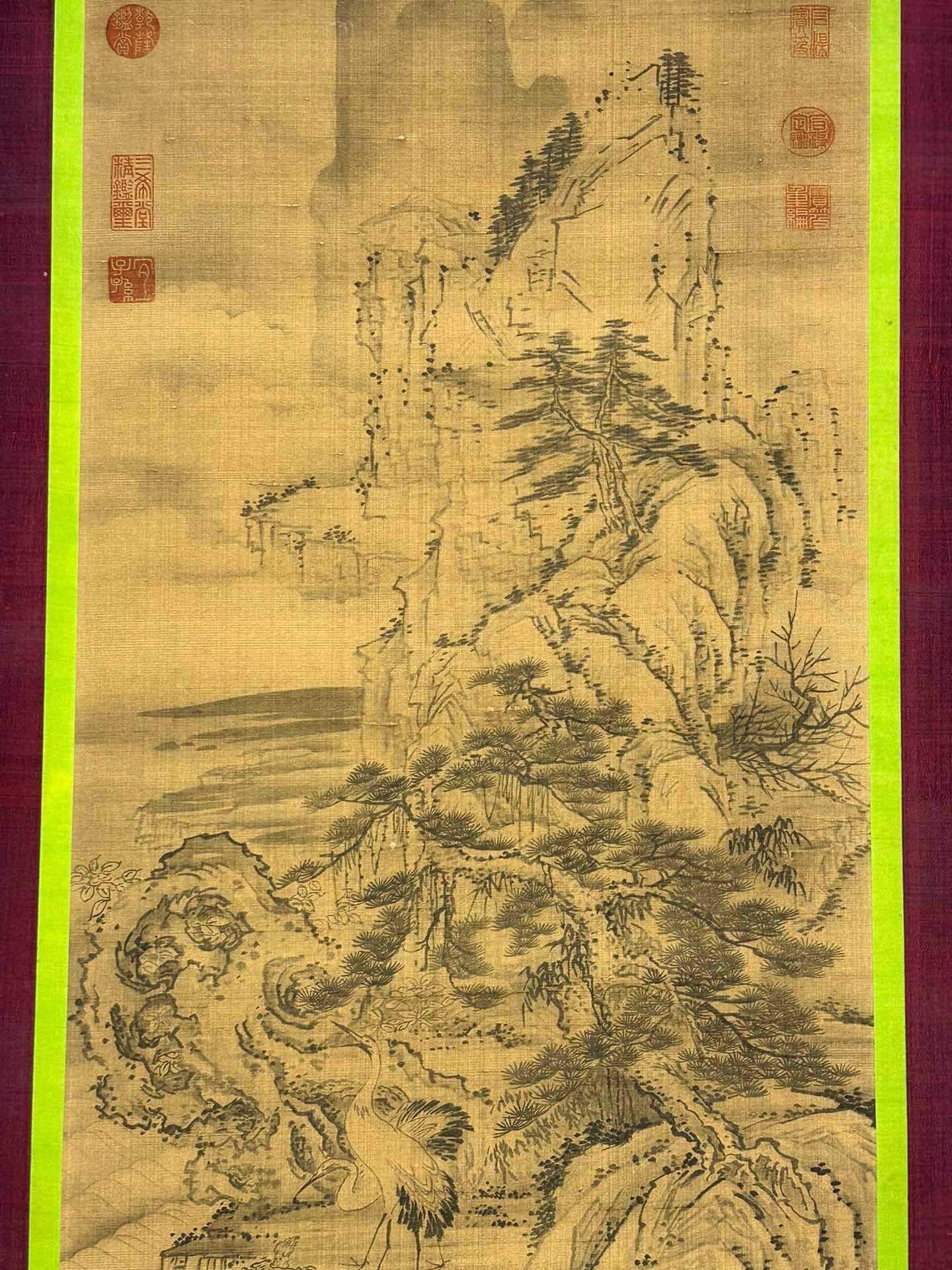 Chinese scroll painting Li Tang
