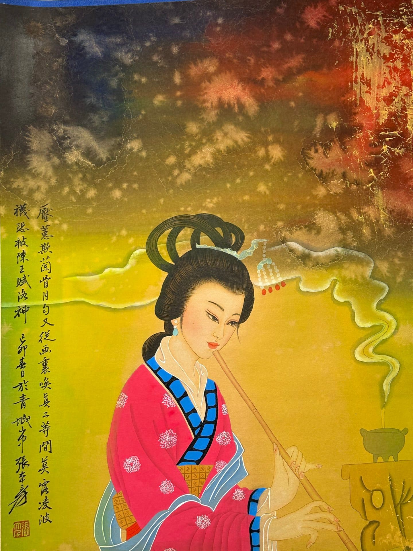 Chinese scroll painting Zhang Daqian