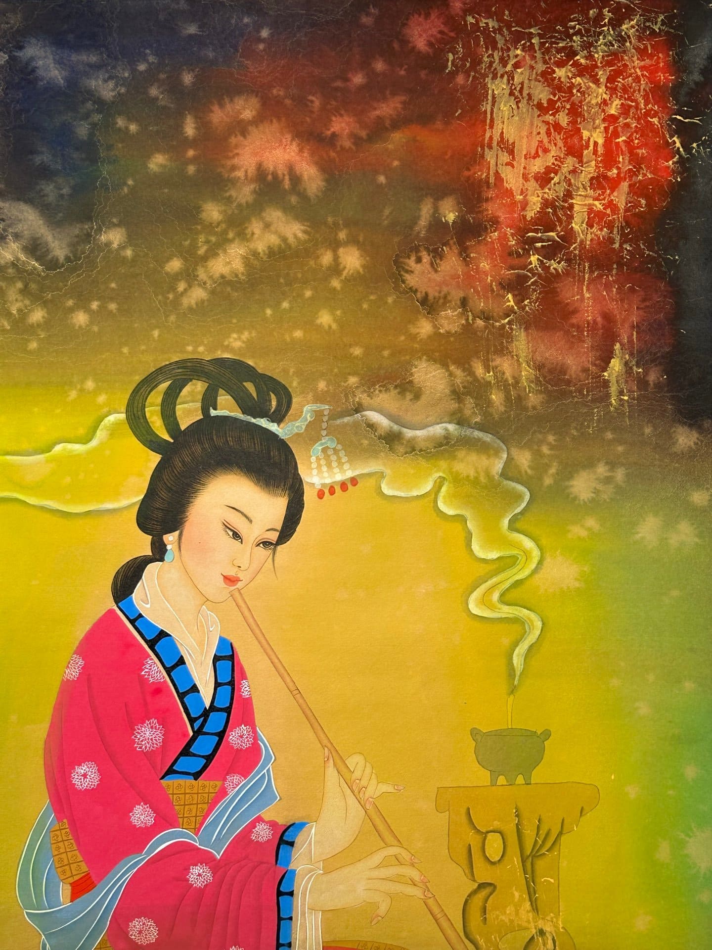 Chinese scroll painting Zhang Daqian