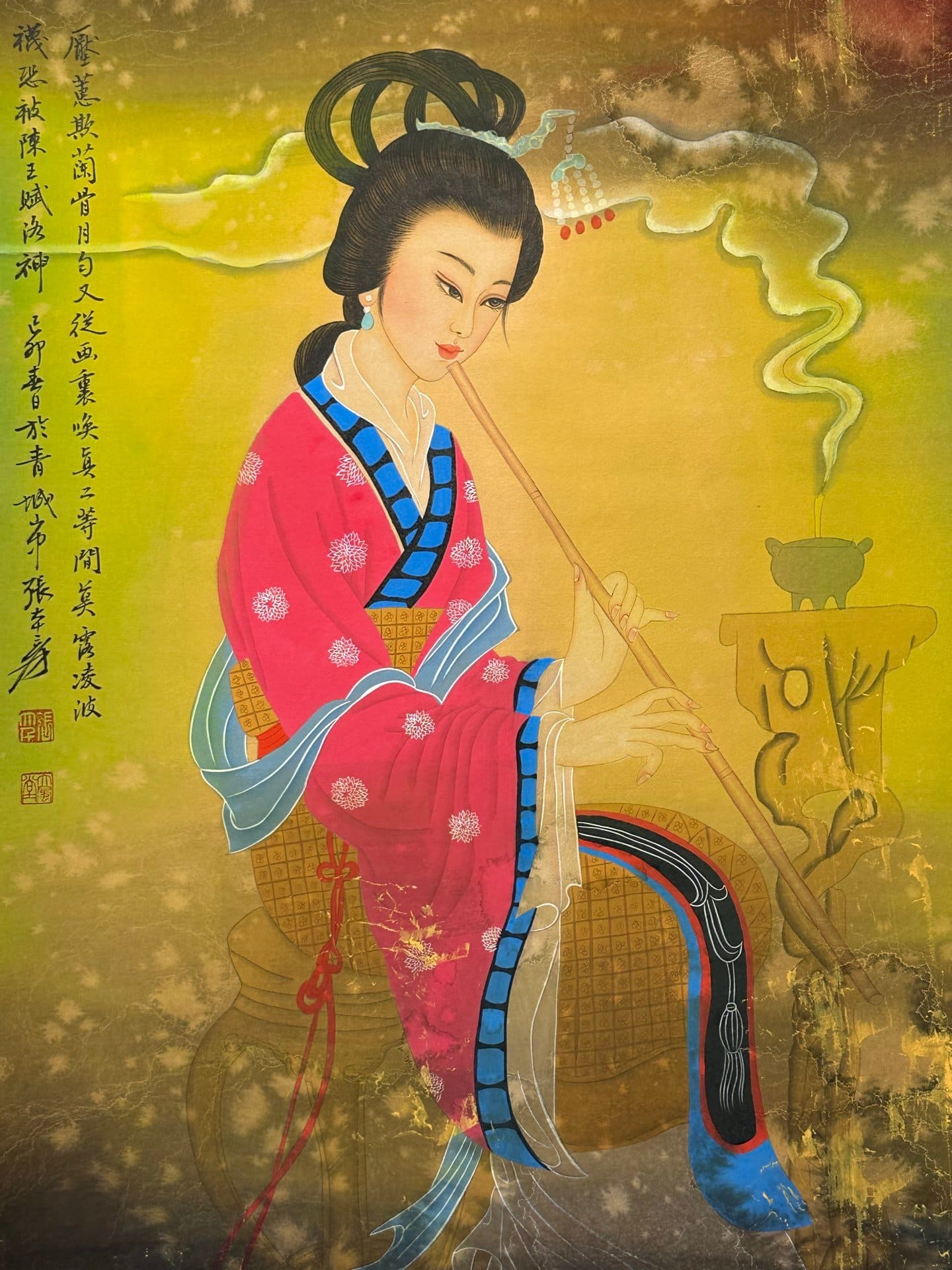 Chinese scroll painting Zhang Daqian
