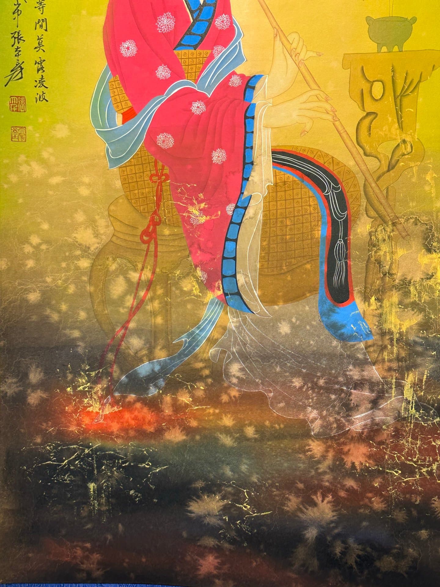 Chinese scroll painting Zhang Daqian