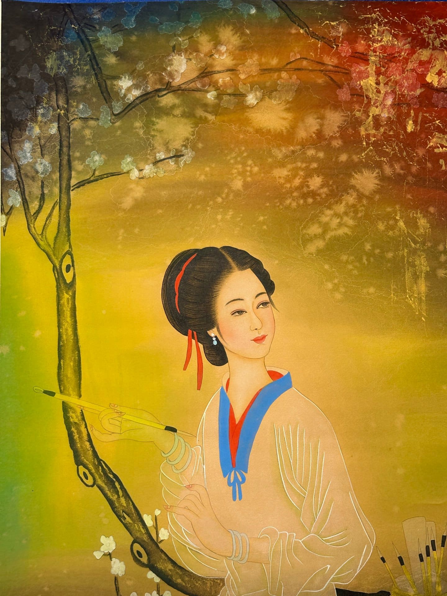 Chinese scroll painting Zhang Daqian