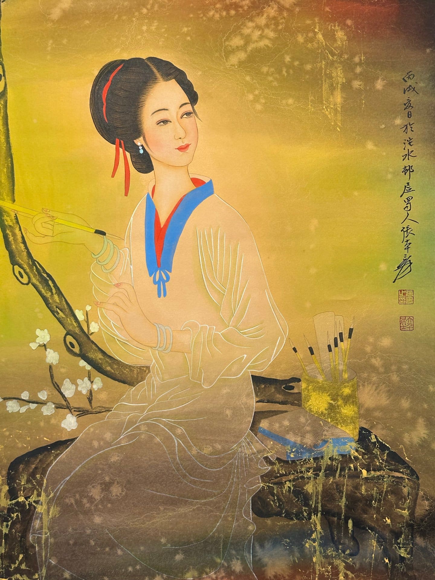 Chinese scroll painting Zhang Daqian