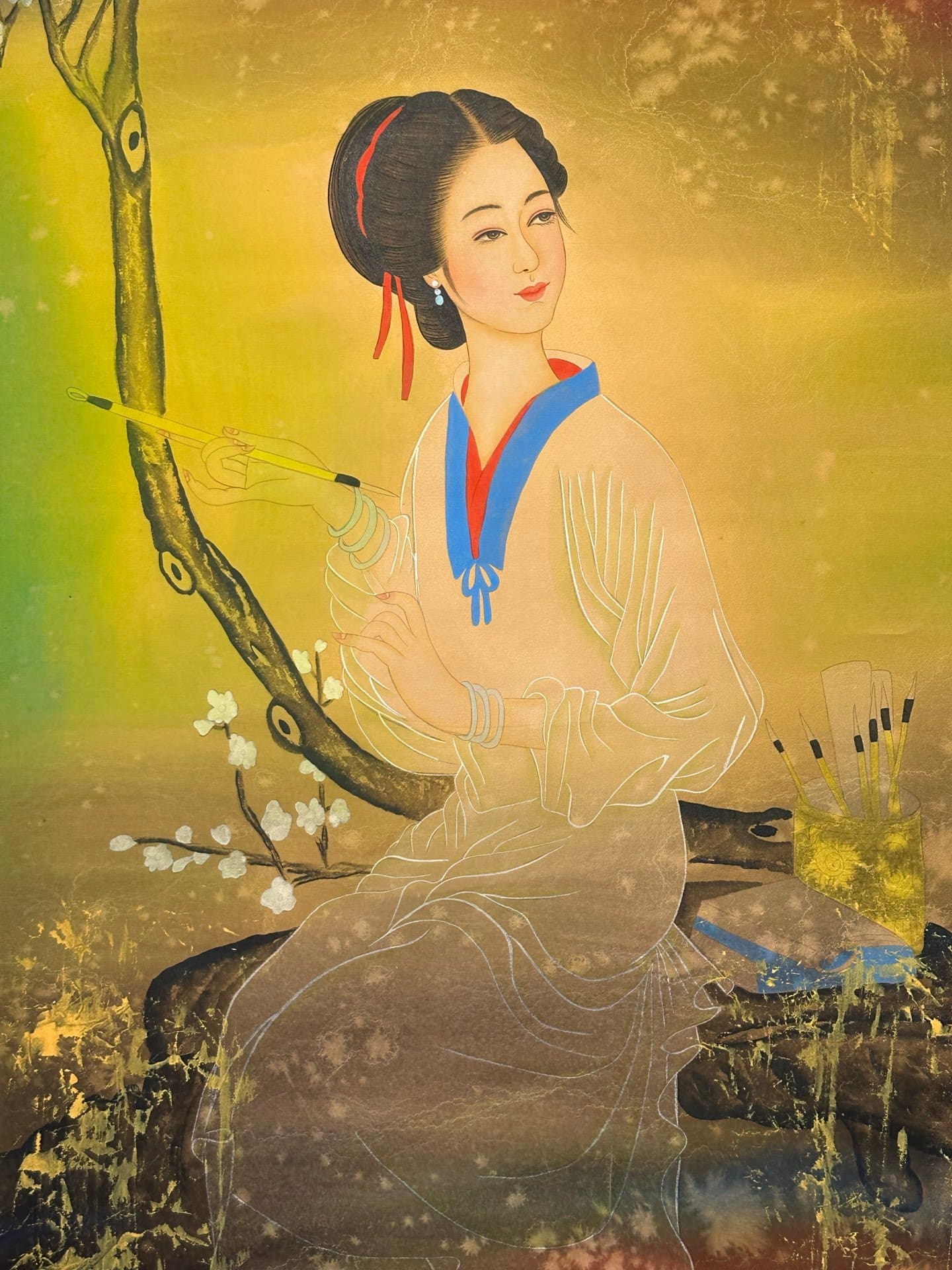 Chinese scroll painting Zhang Daqian