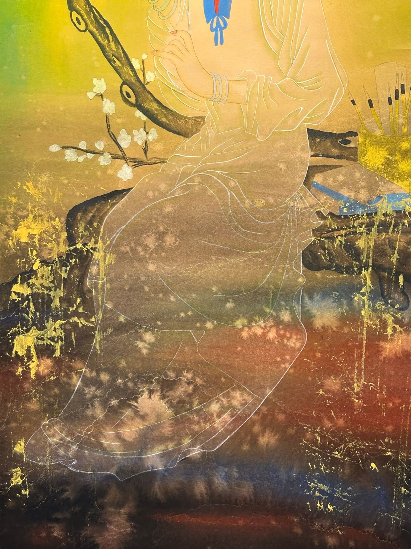 Chinese scroll painting Zhang Daqian