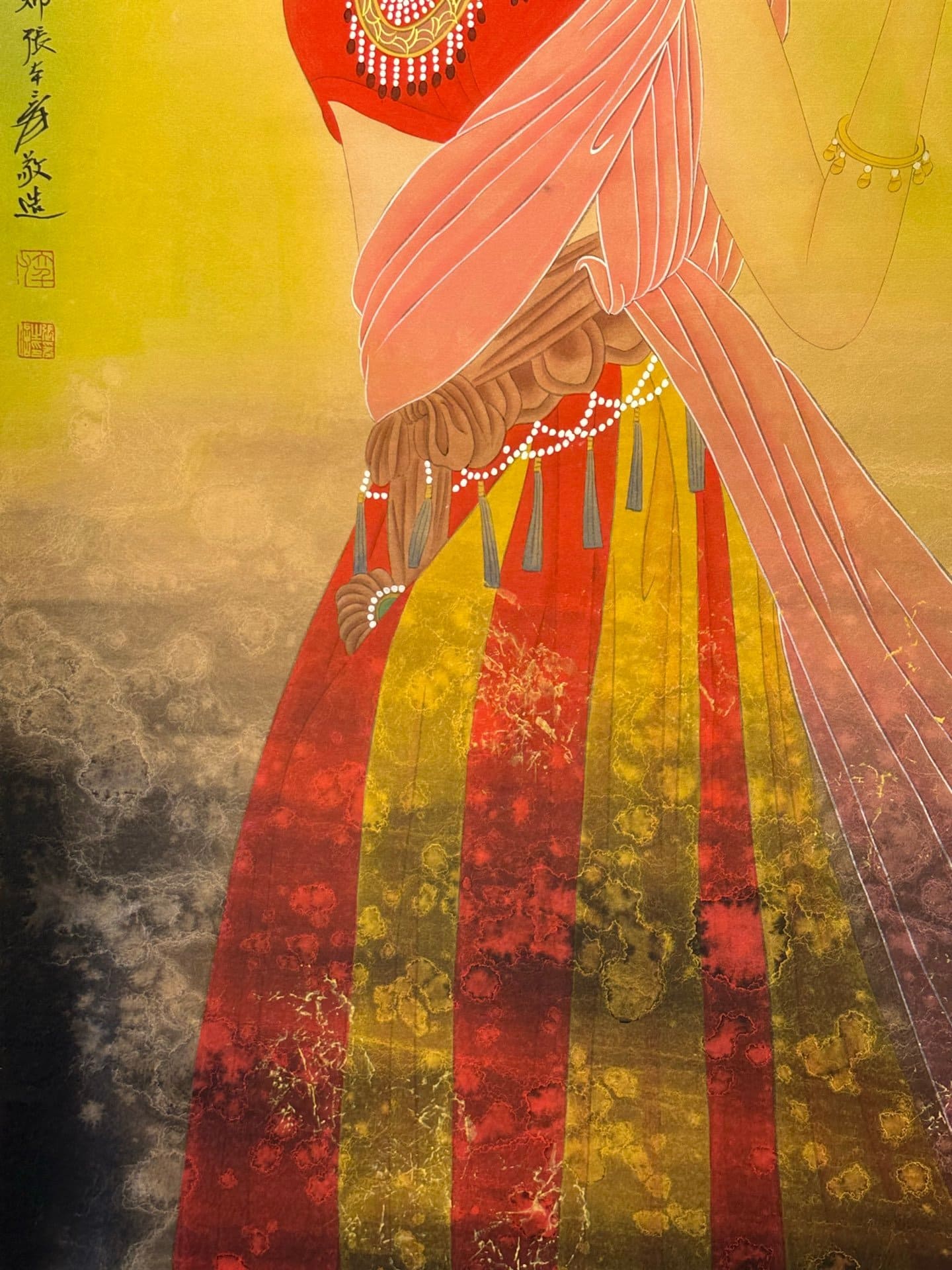 Chinese scroll painting Zhang Daqian