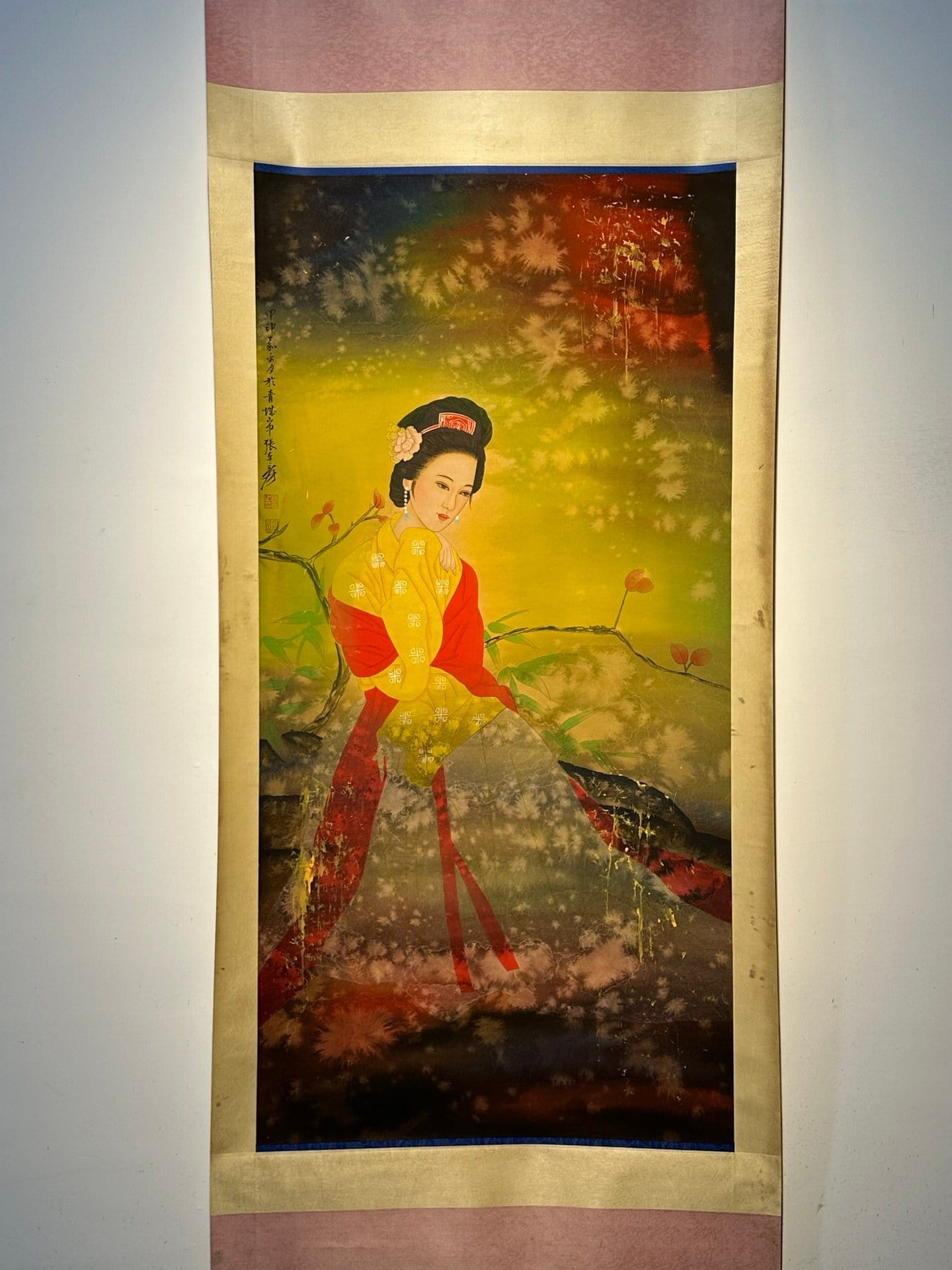Chinese scroll painting Zhang Daqian