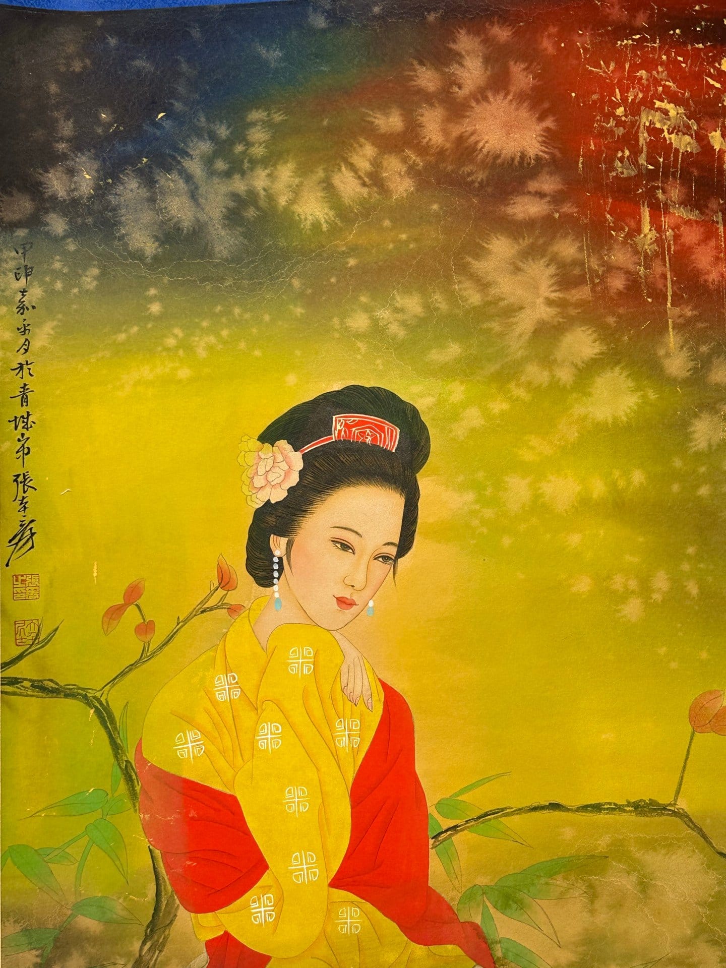 Chinese scroll painting Zhang Daqian