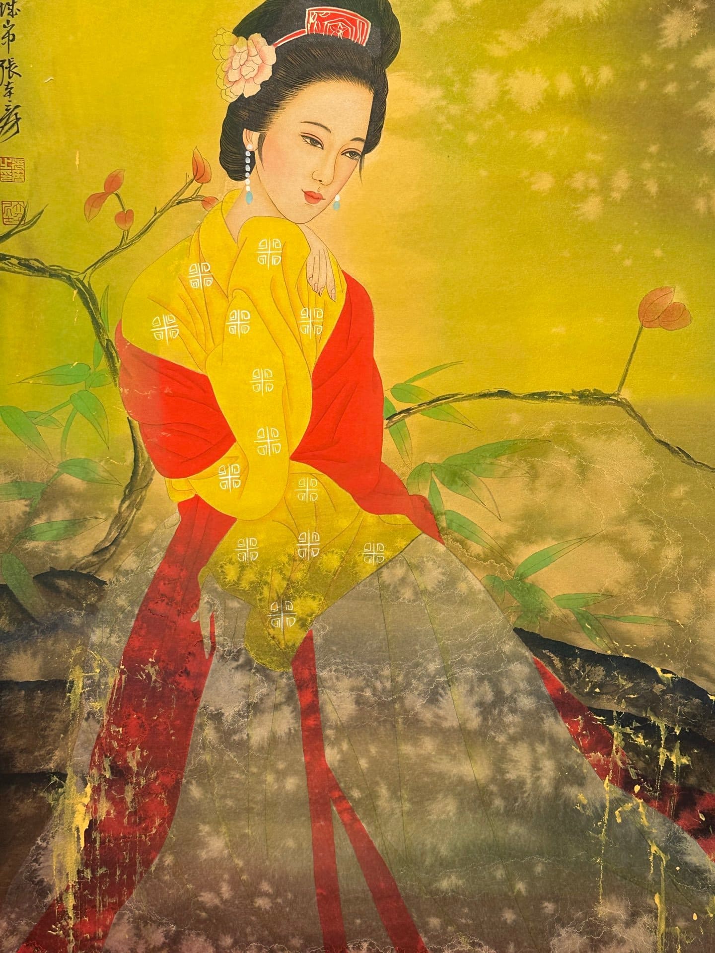 Chinese scroll painting Zhang Daqian
