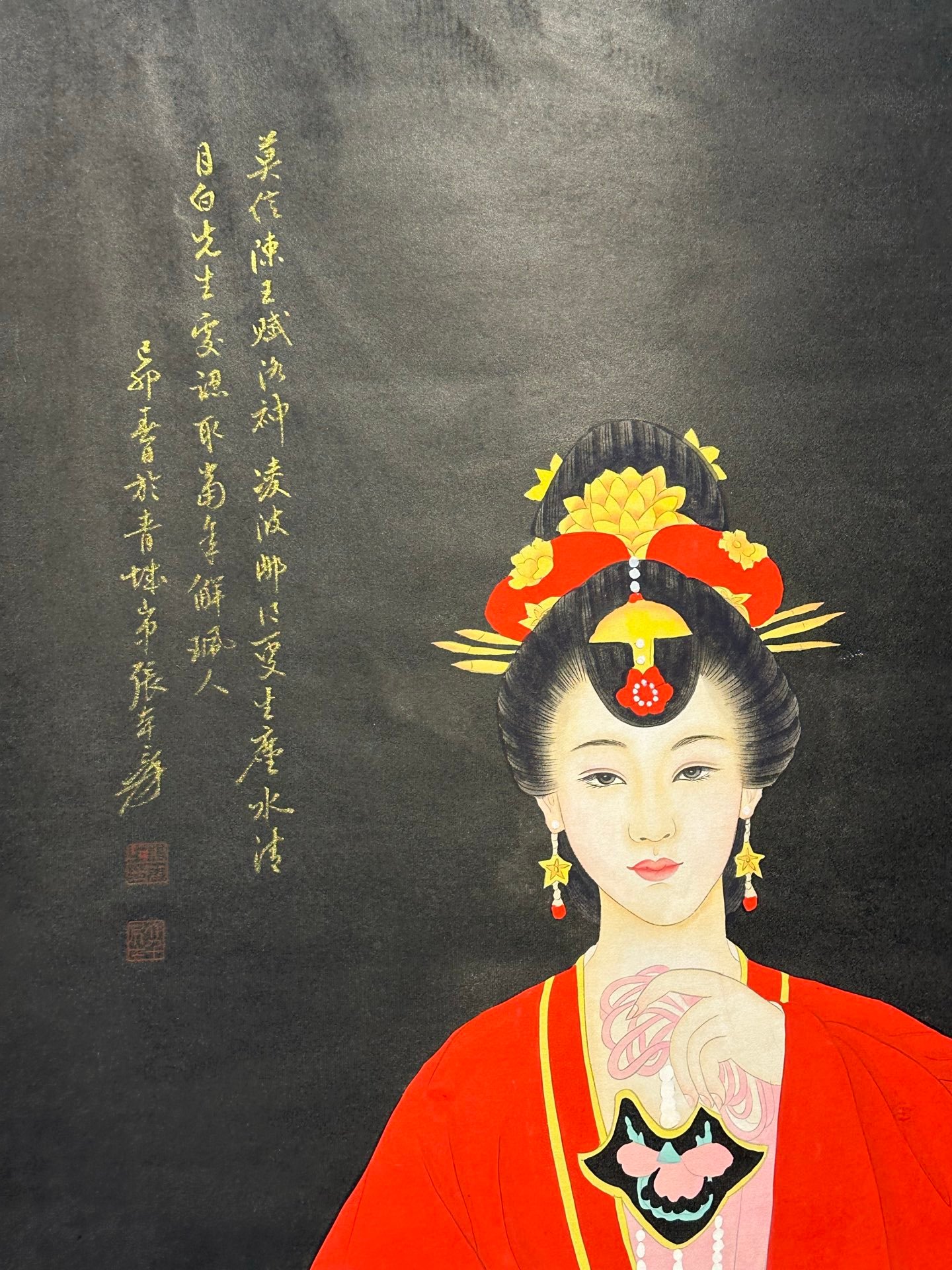 Chinese scroll painting Zhang Daqian