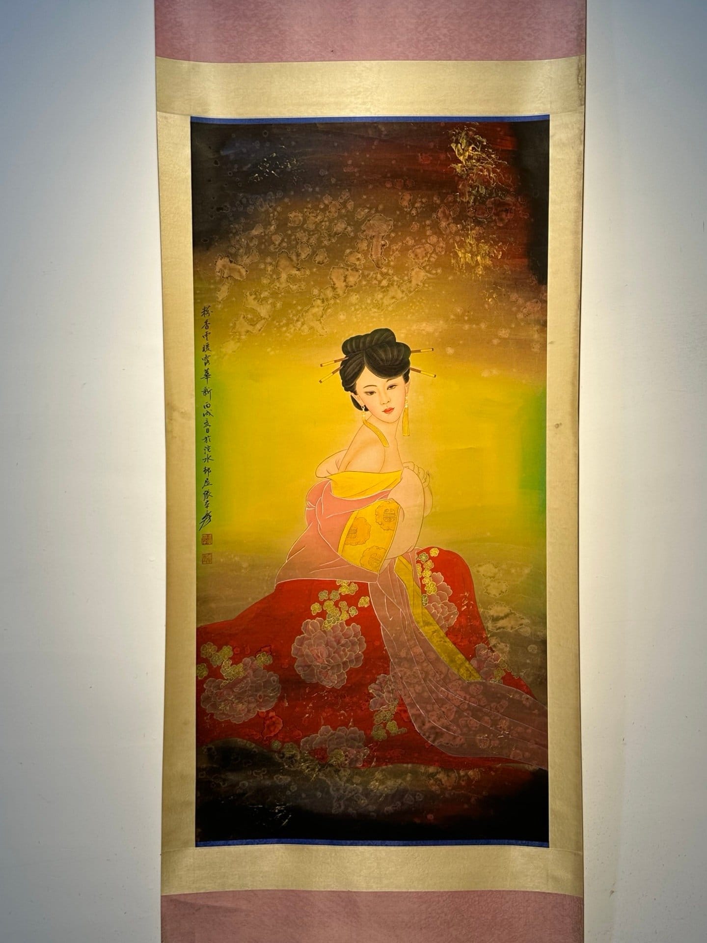 Chinese scroll painting Zhang Daqian