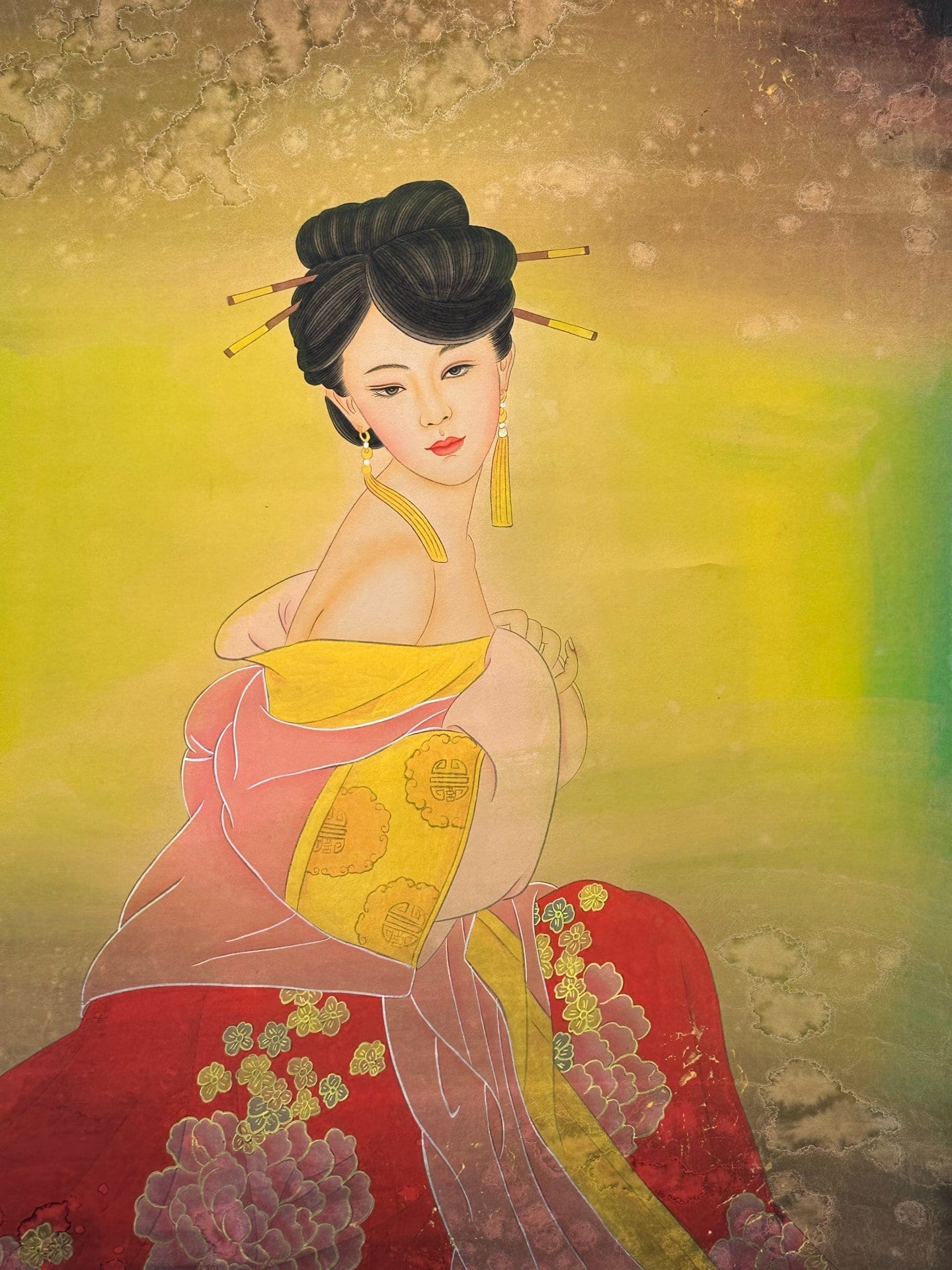 Chinese scroll painting Zhang Daqian