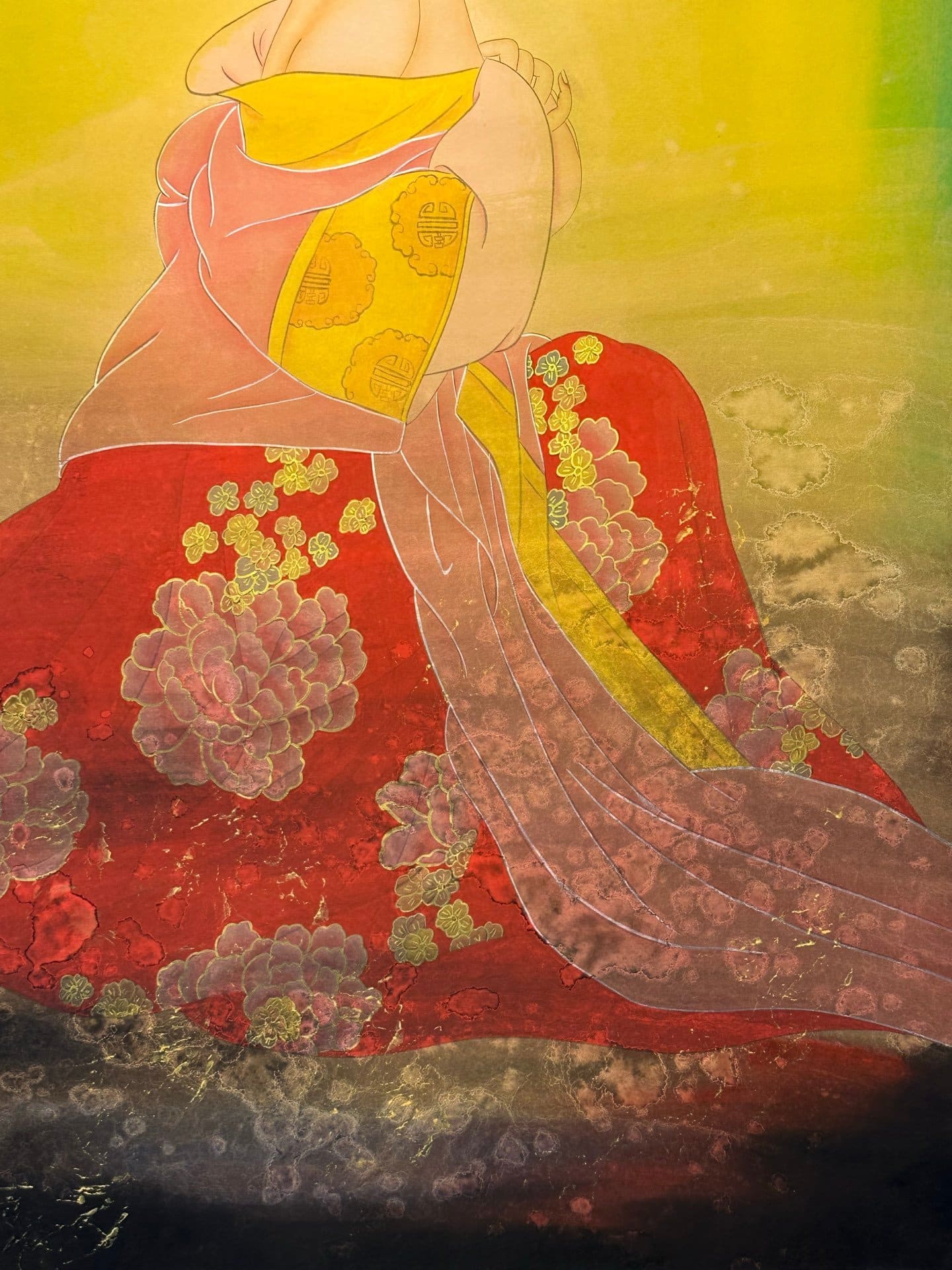 Chinese scroll painting Zhang Daqian