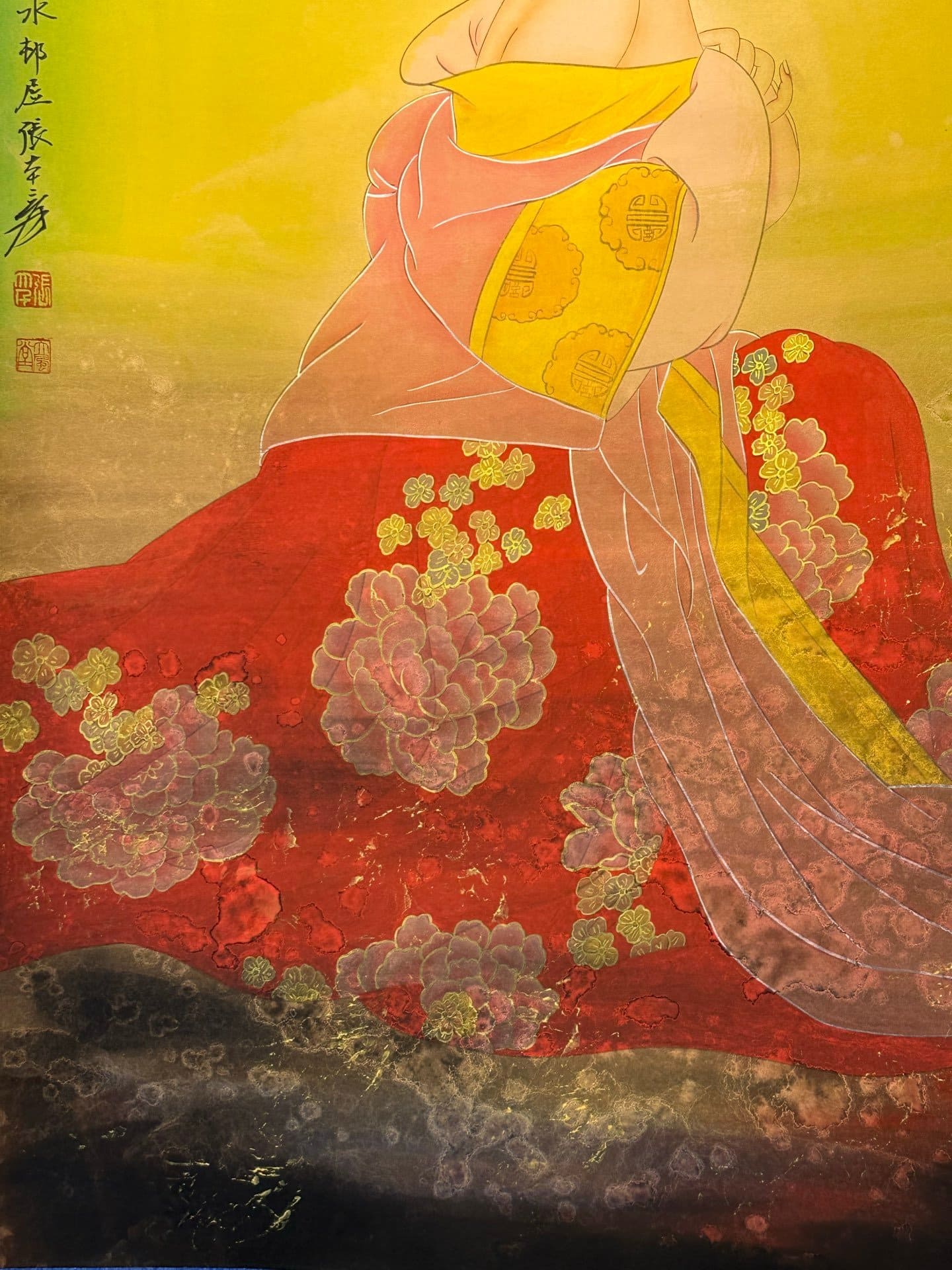 Chinese scroll painting Zhang Daqian