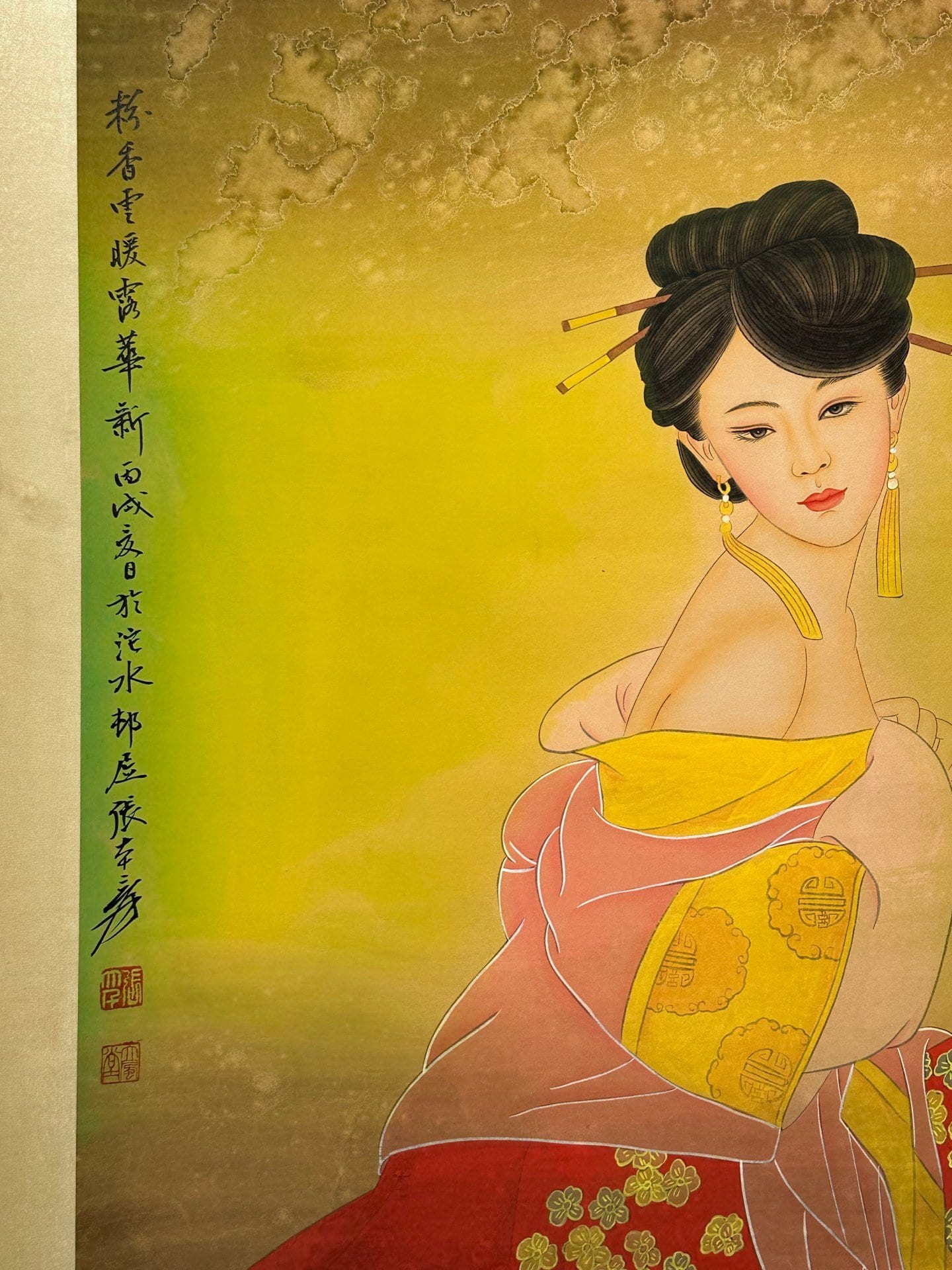 Chinese scroll painting Zhang Daqian