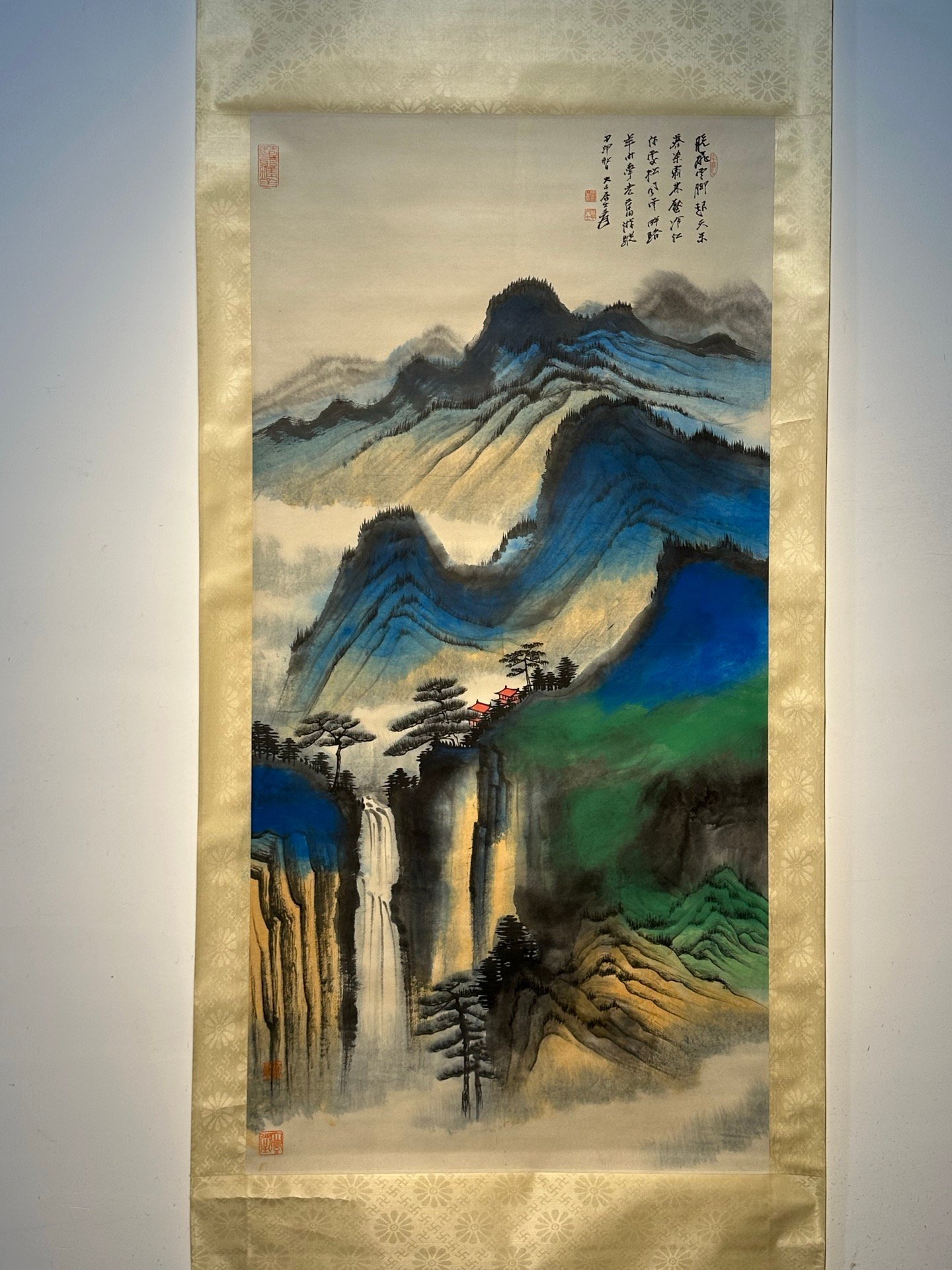 Chinese scroll painting Zhang Daqian