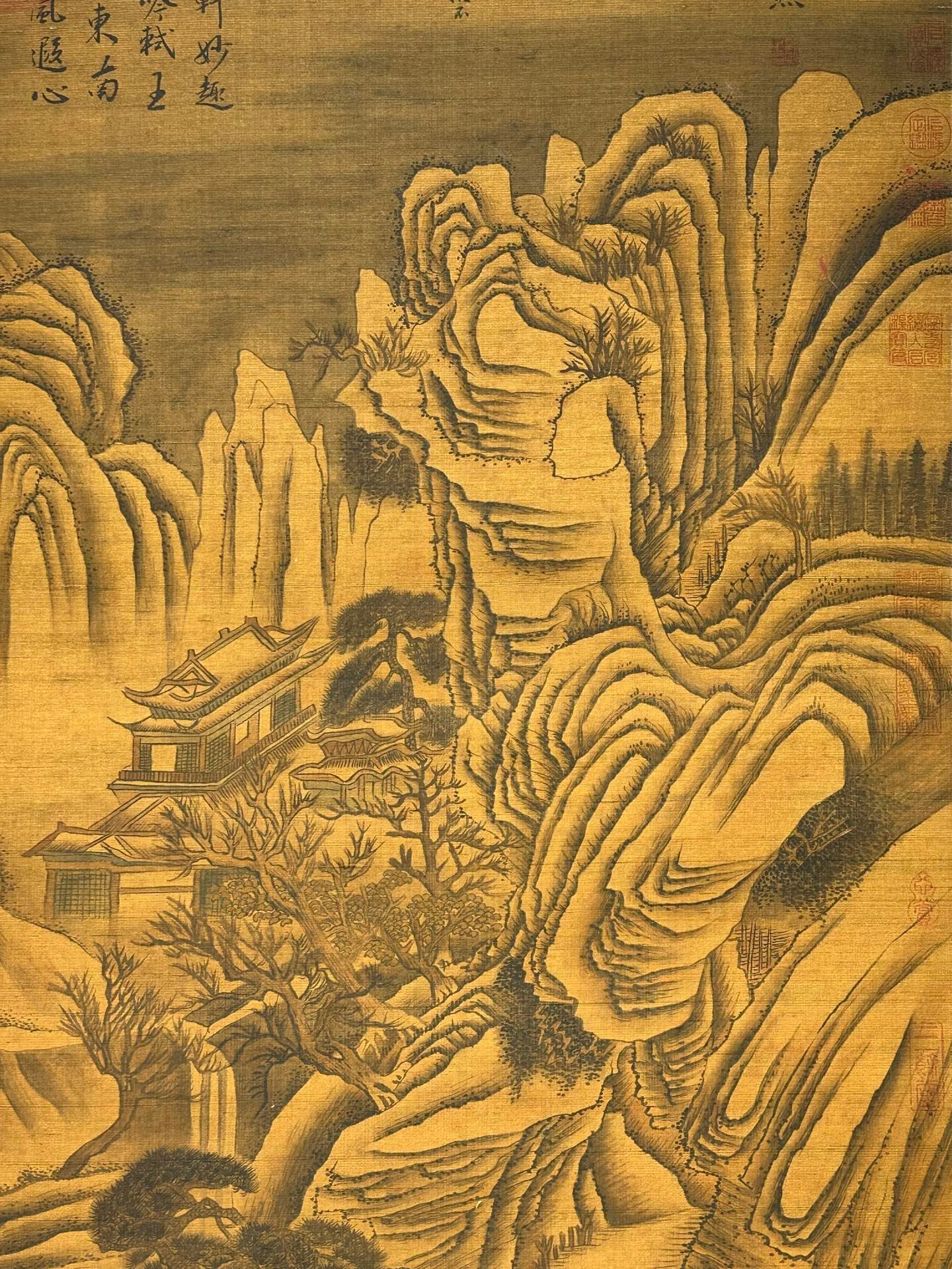 Chinese scroll painting Guo Xi