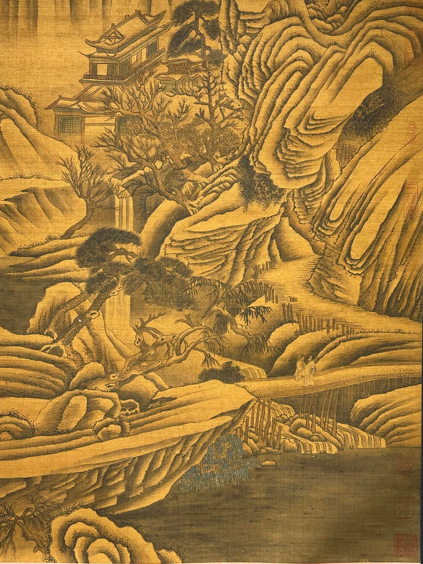 Chinese scroll painting Guo Xi