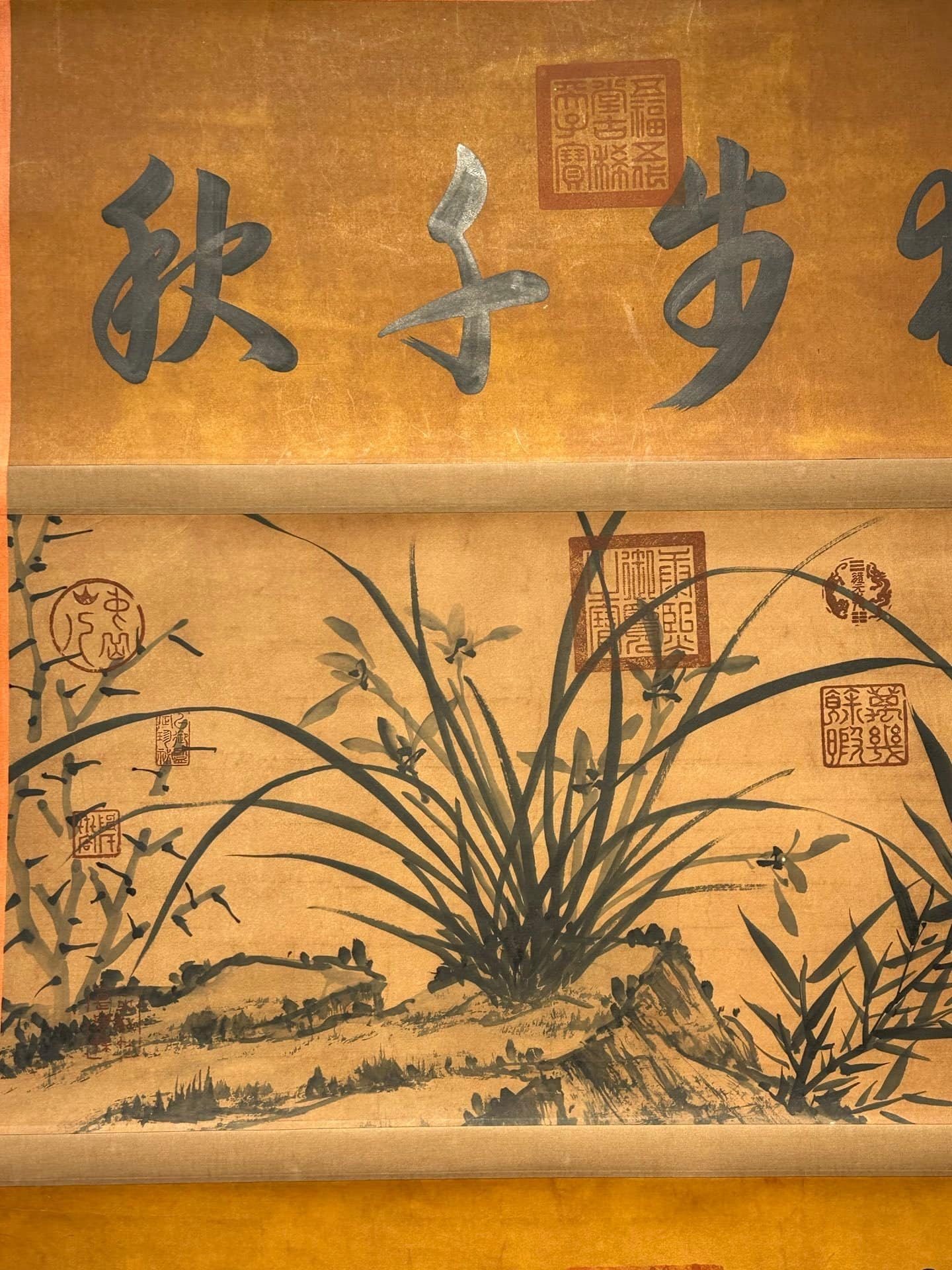 Chinese scroll painting Tang Yin