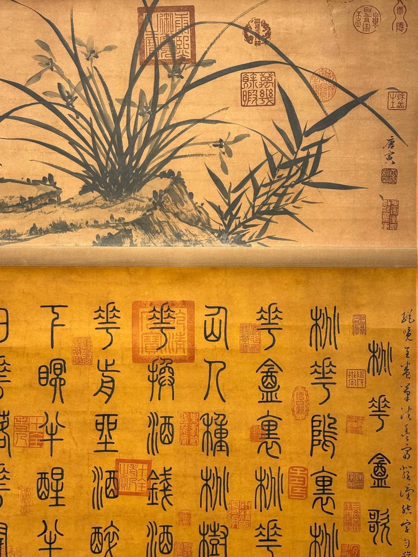 Chinese scroll painting Tang Yin