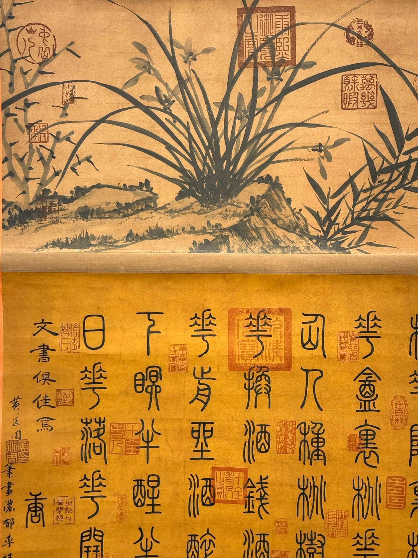 Chinese scroll painting Tang Yin