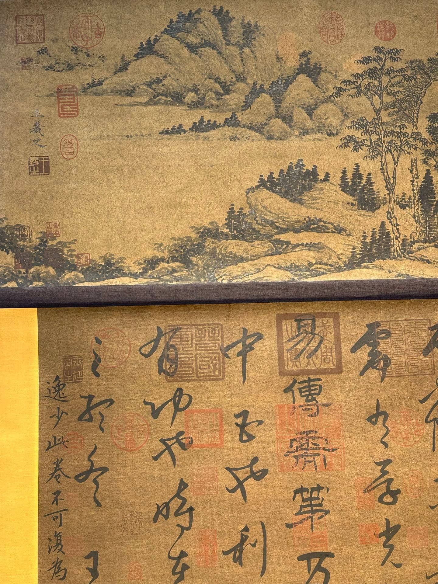 Chinese scroll painting Wang Xizhi