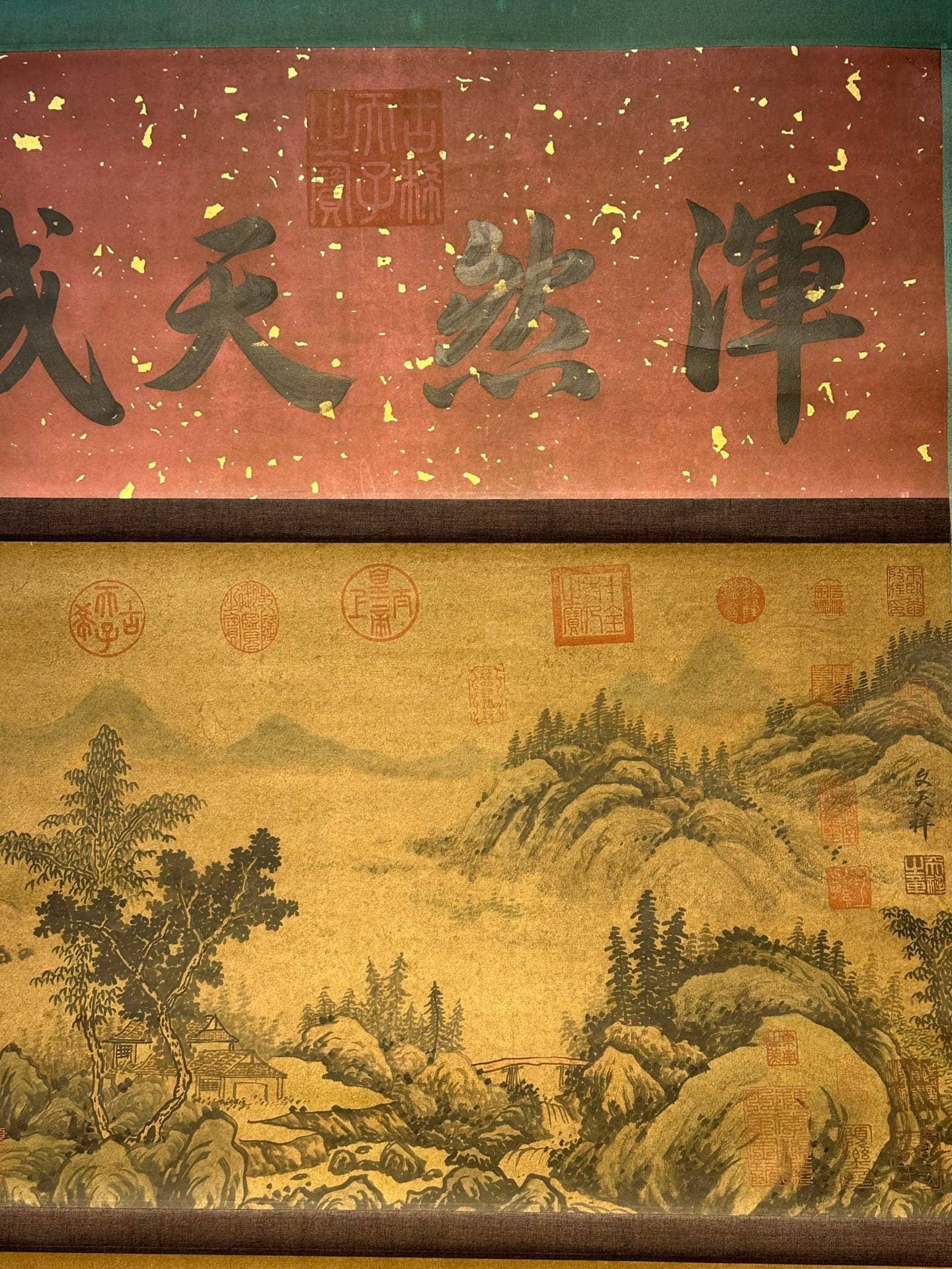 Chinese scroll painting Wen Tianxiang
