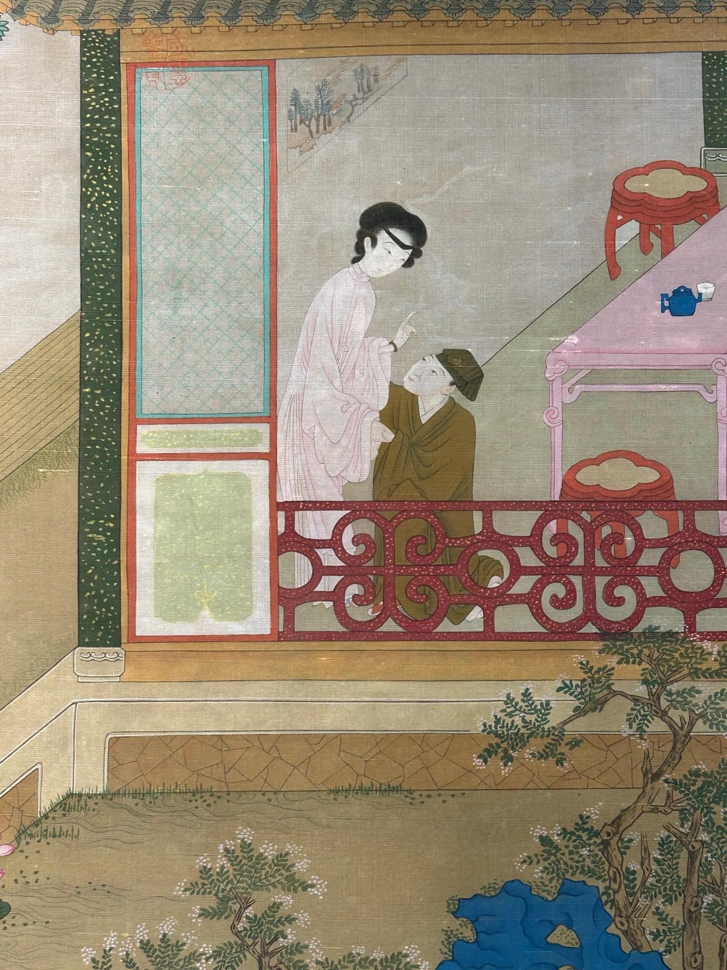 Chinese scroll painting Leng Mei