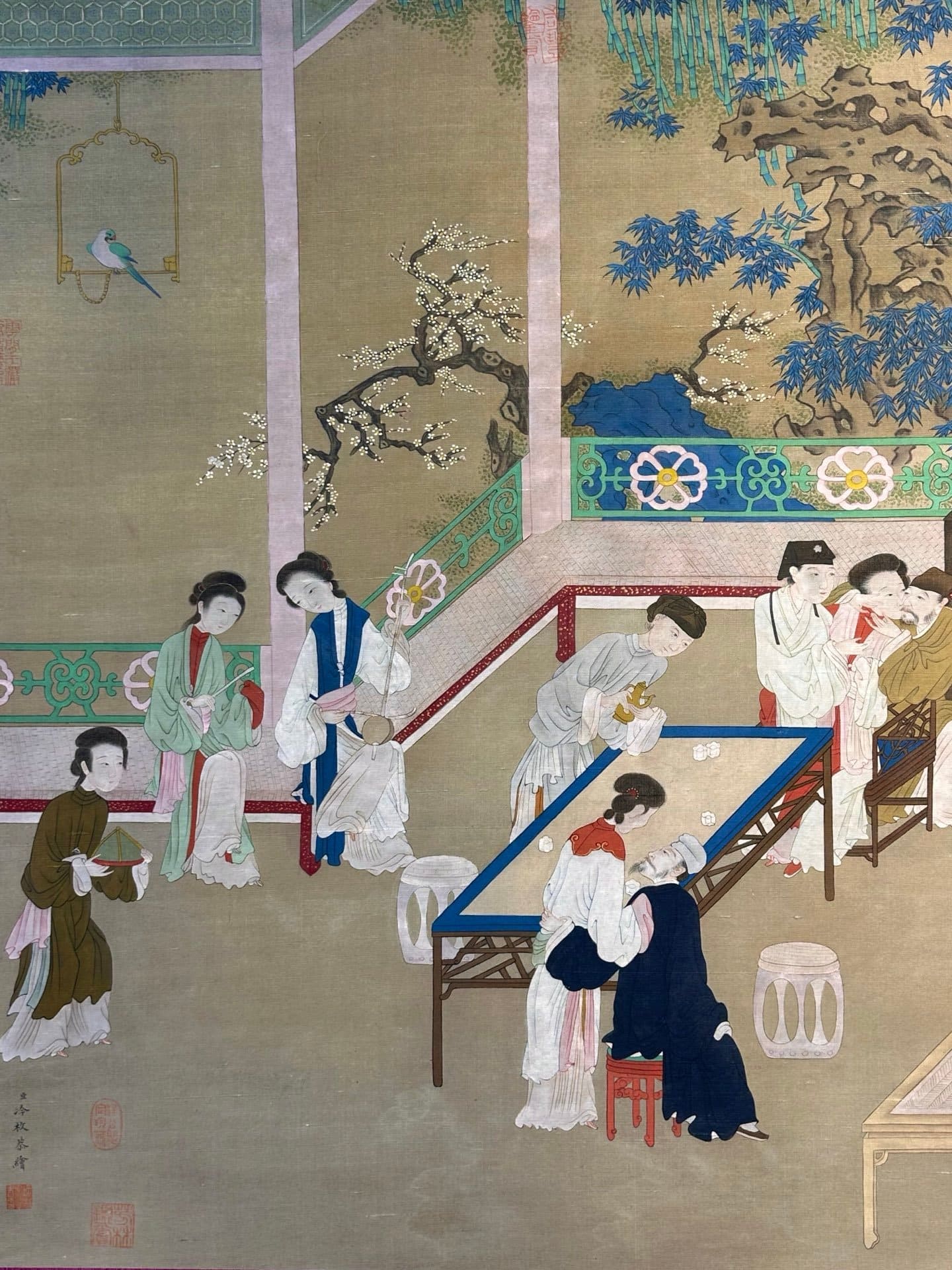 Chinese scroll painting Leng Mei