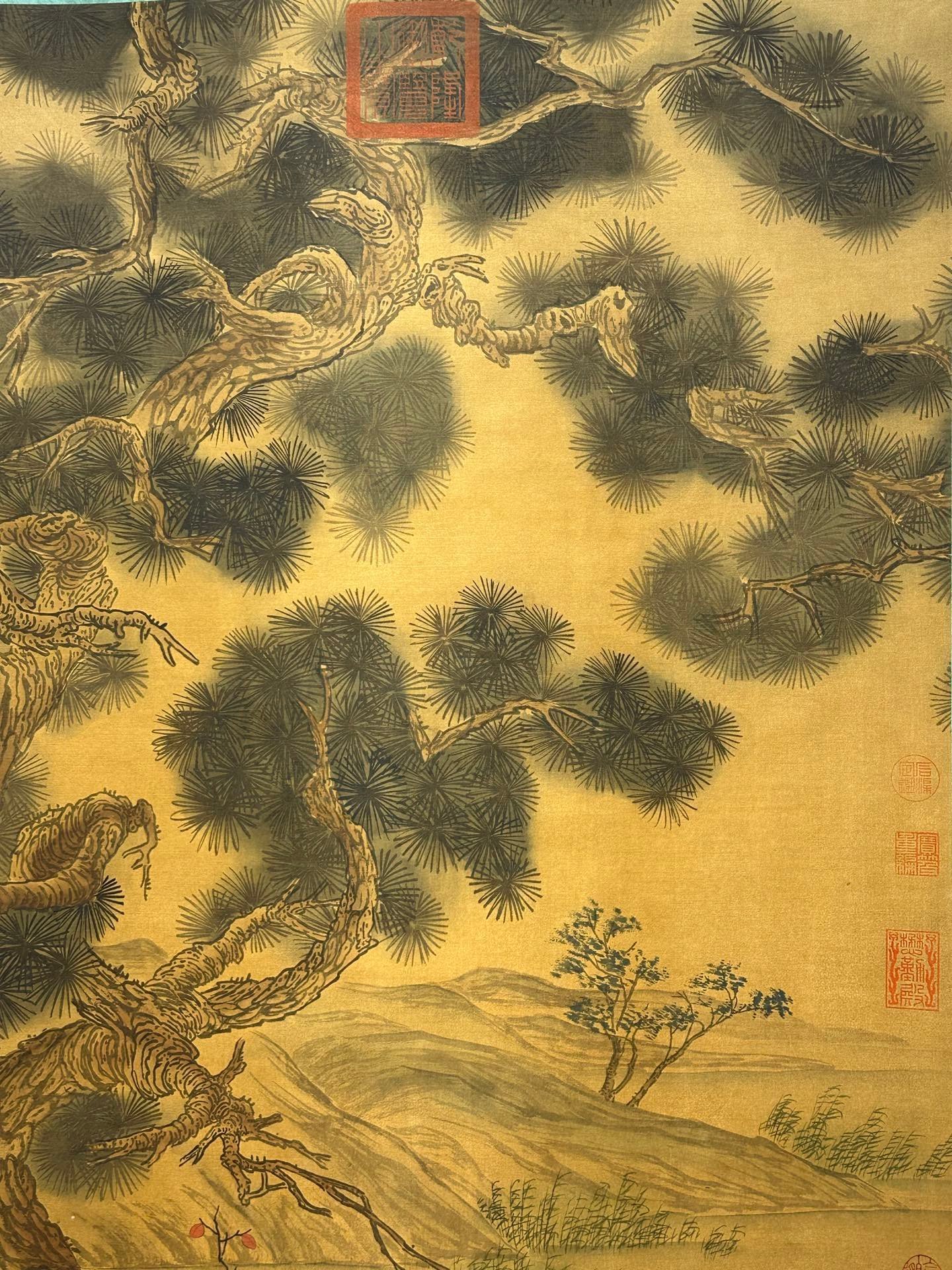 Chinese scroll painting Giuseppe