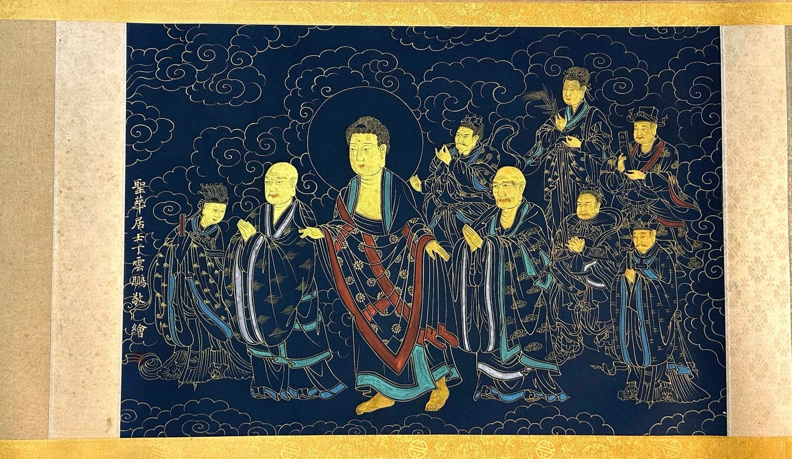 Chinese scroll painting Ding Yunpeng