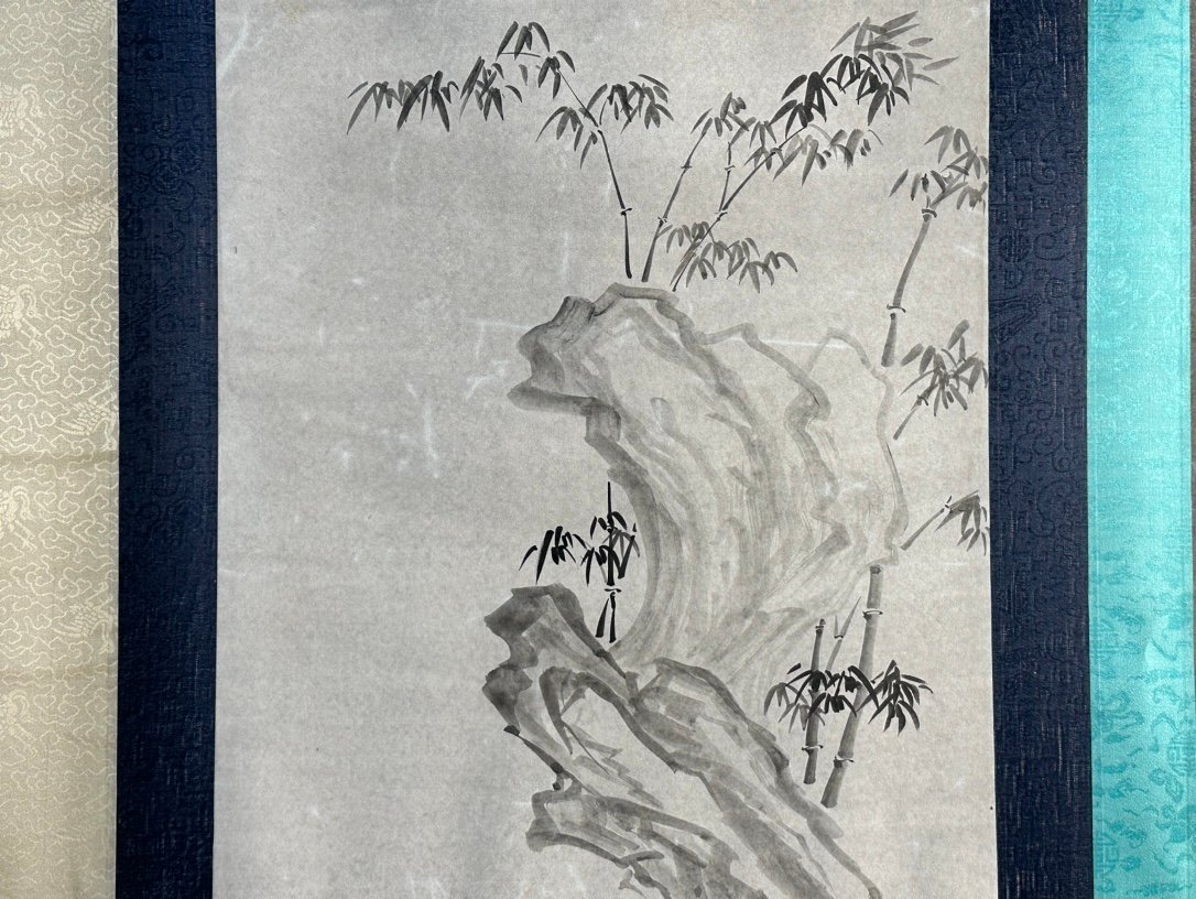 Chinese scroll painting Wang Anshi