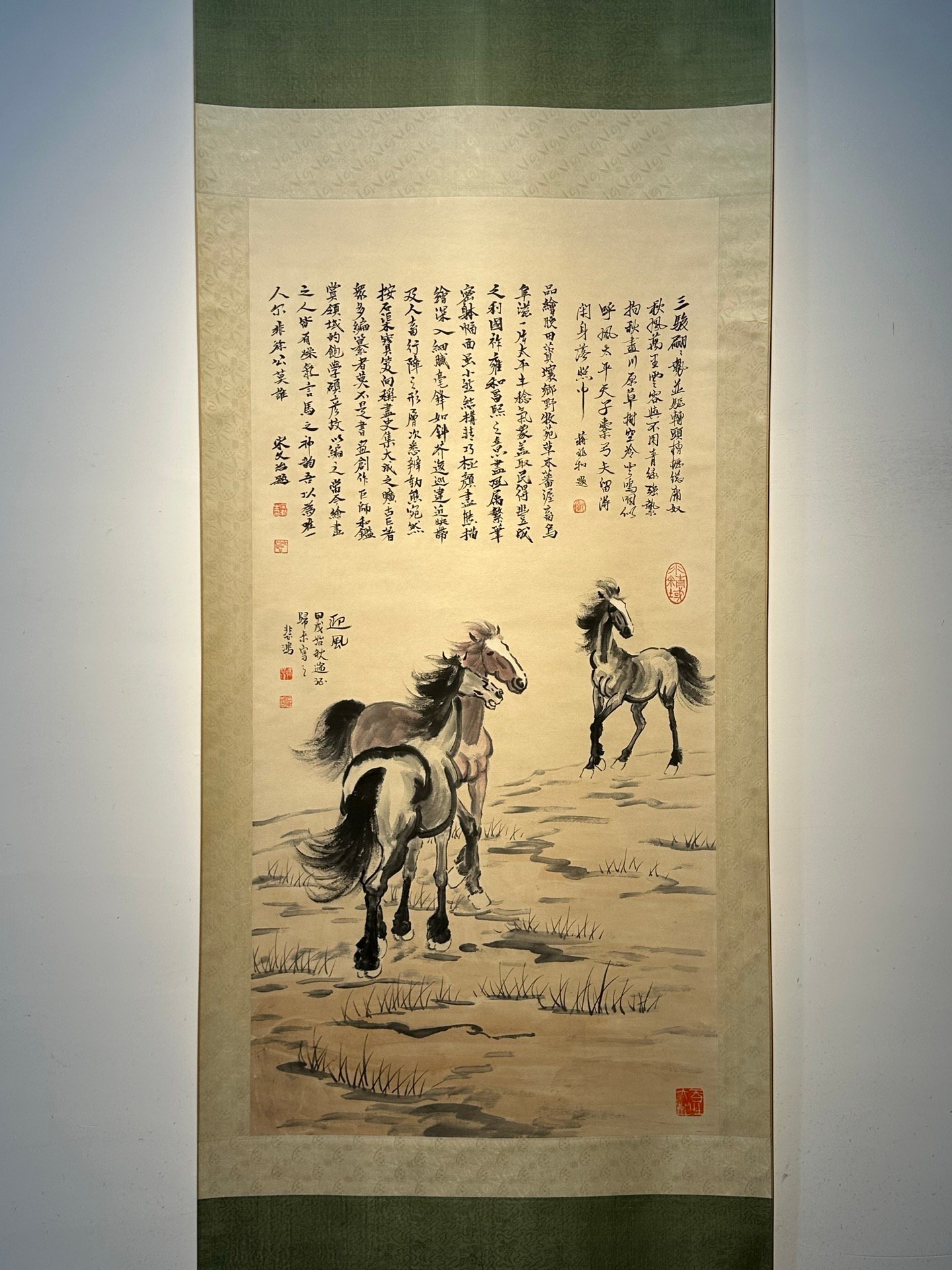 Chinese scroll painting Xu Beihong