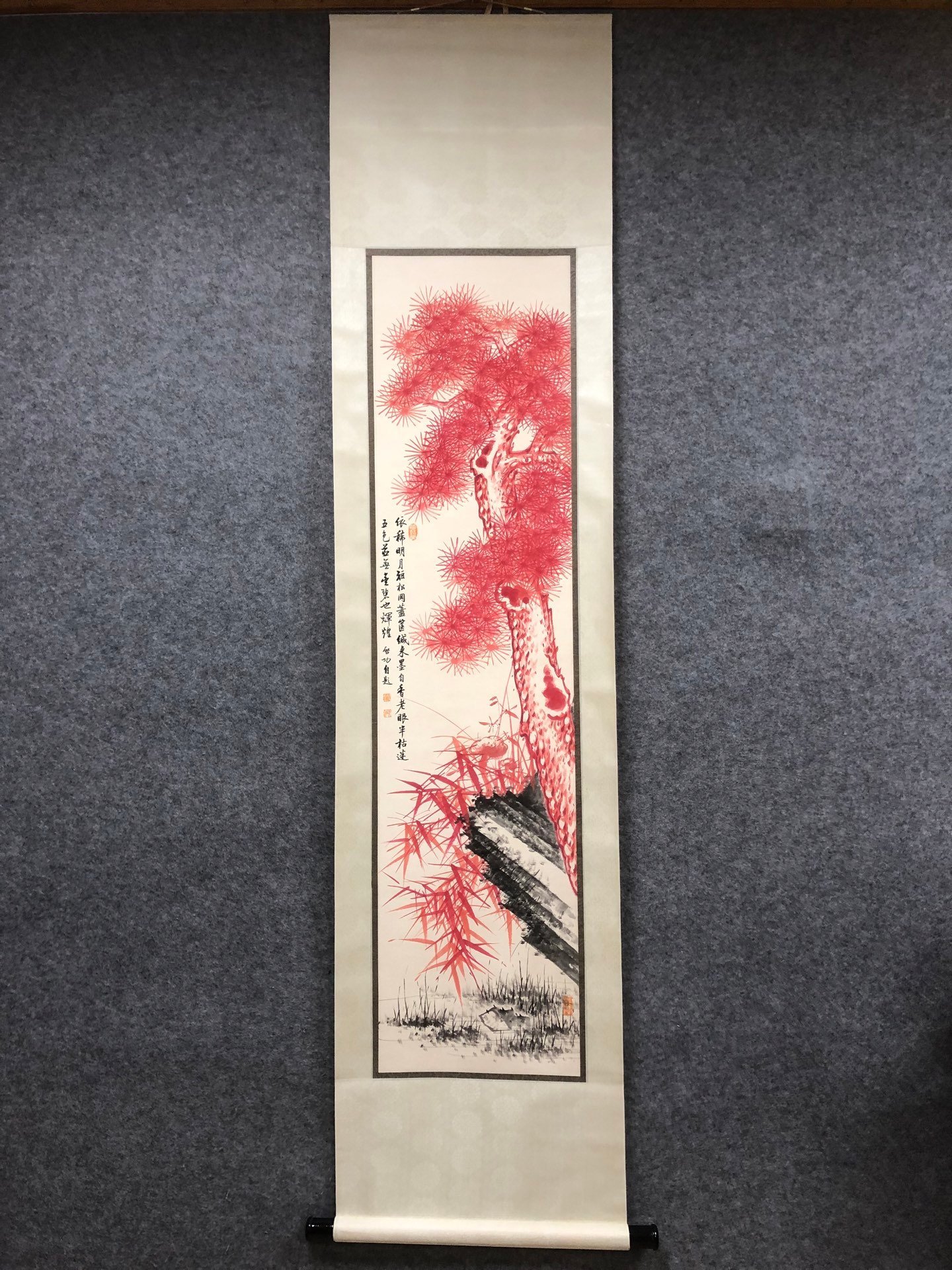 Chinese scroll painting Gioro Qigong
