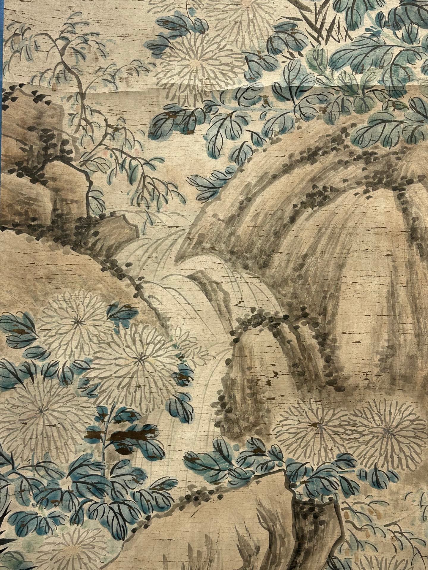 Chinese scroll painting Xigang