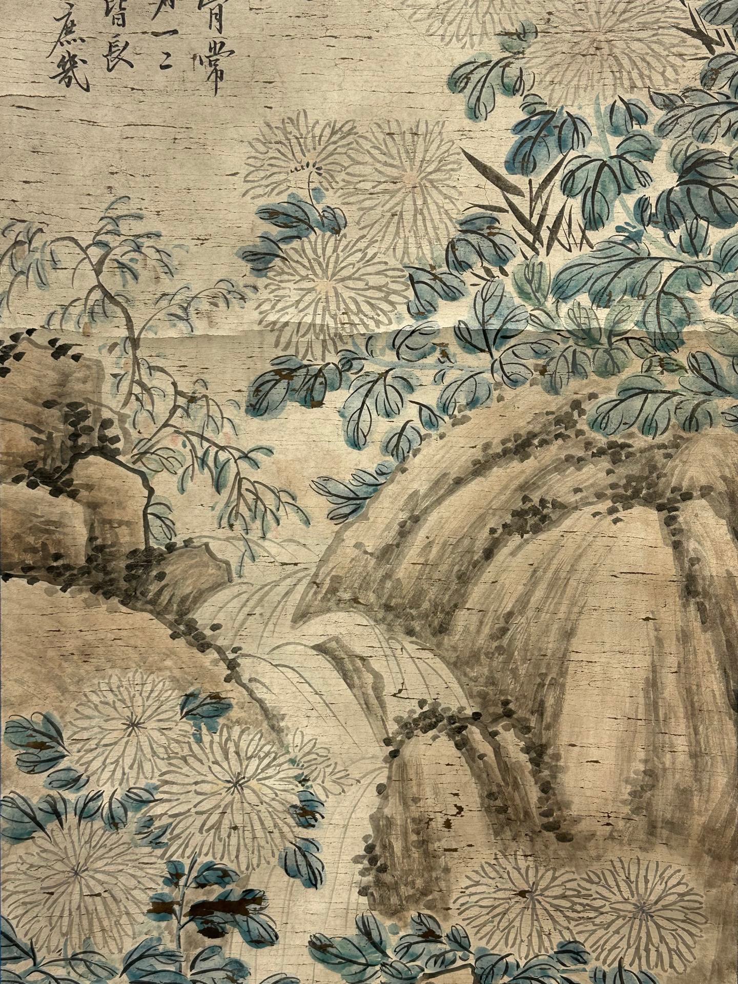 Chinese scroll painting Xigang