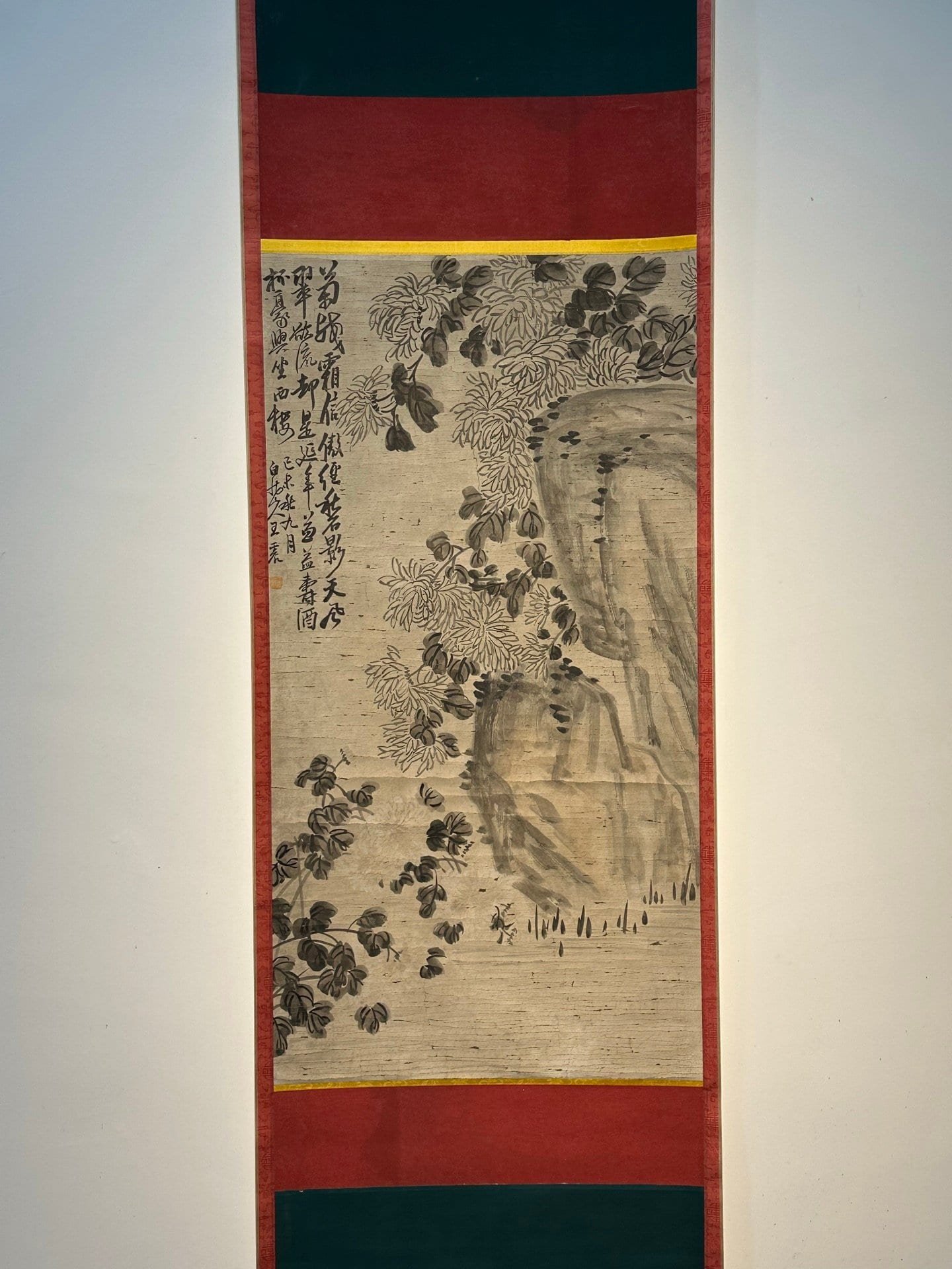 Chinese scroll painting Wang Zhen