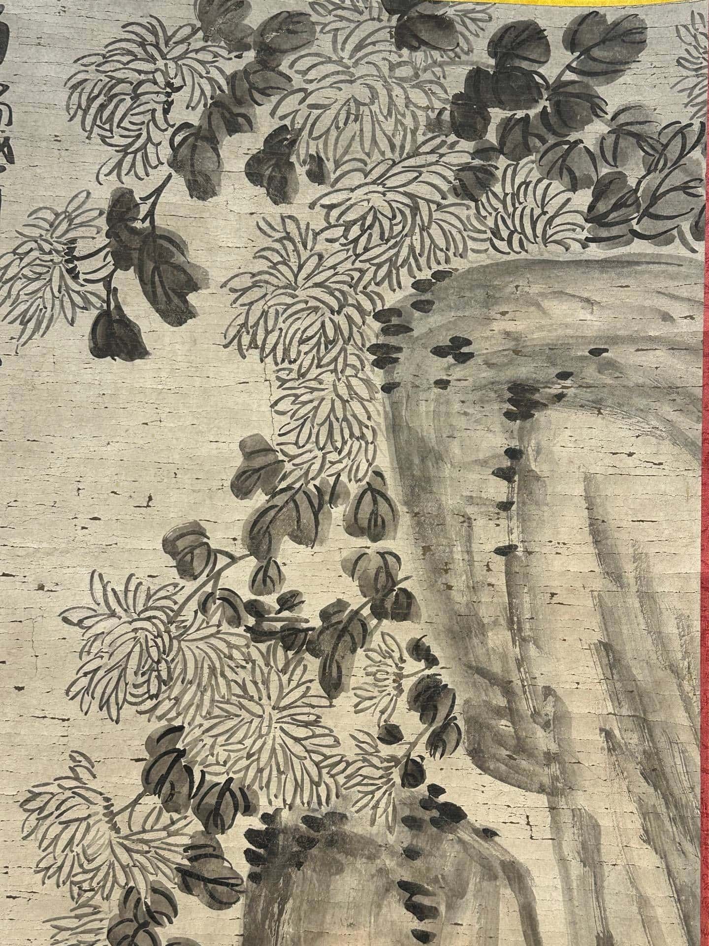 Chinese scroll painting Wang Zhen