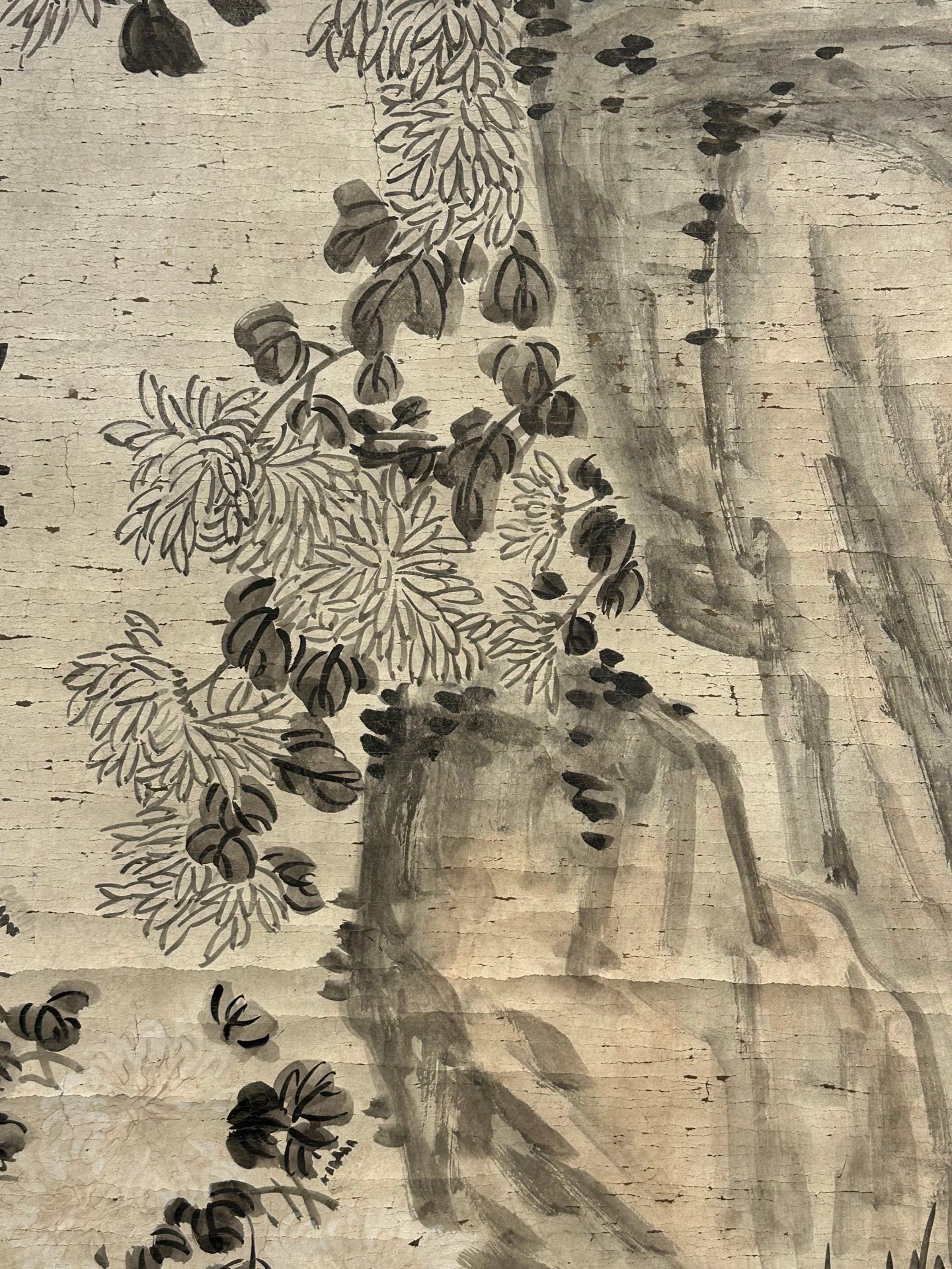 Chinese scroll painting Wang Zhen